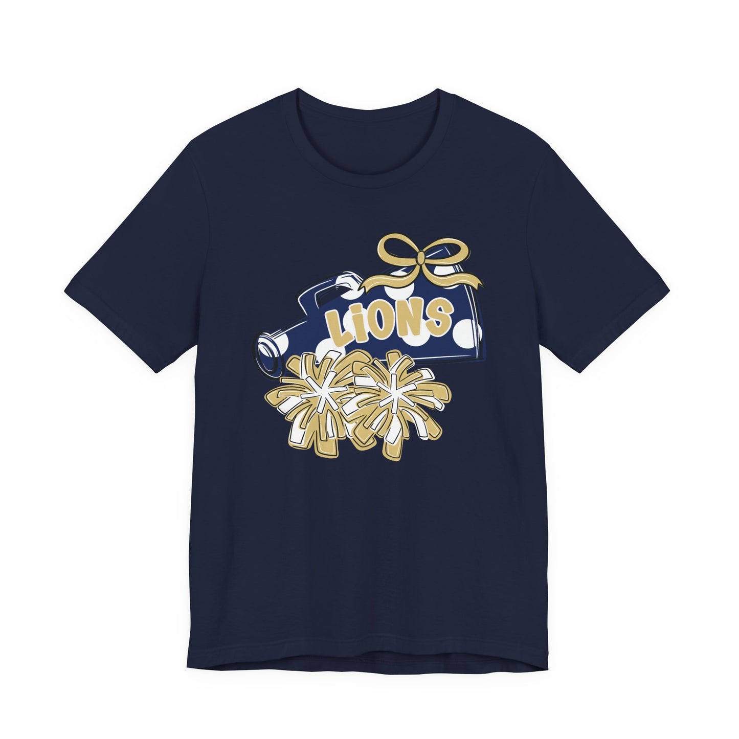 Lions Cheer Spirit Tee - Bella Canvas