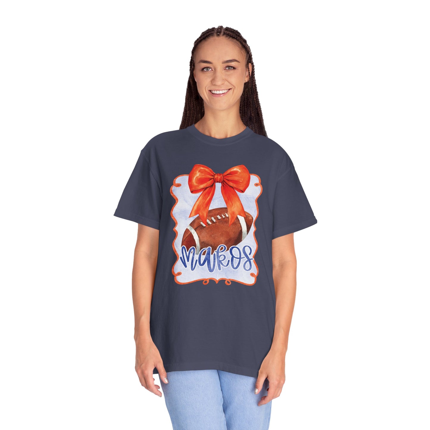 Adult Makos Watercolor Coquette Tee - Comfort Colors