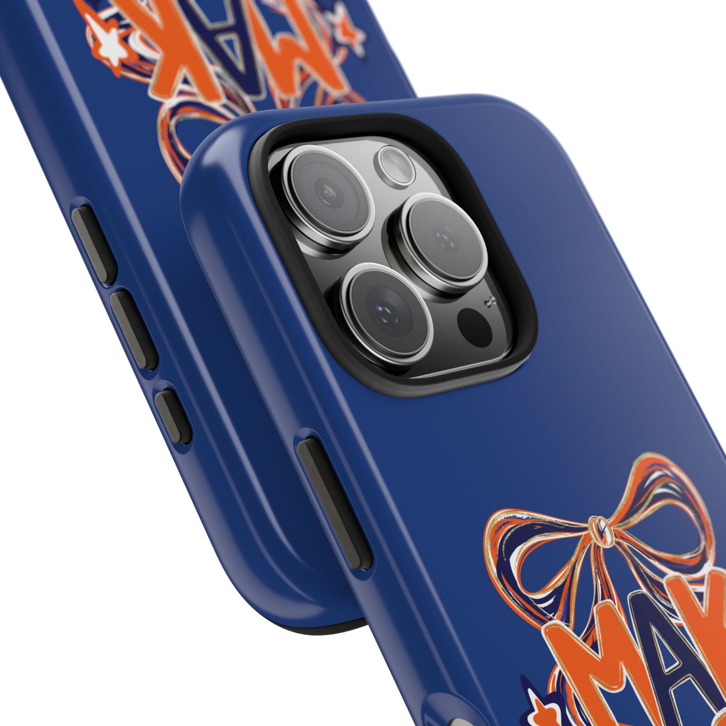 Makos Twirly Ribbon Iphone & Samsung Tough Phone Cases