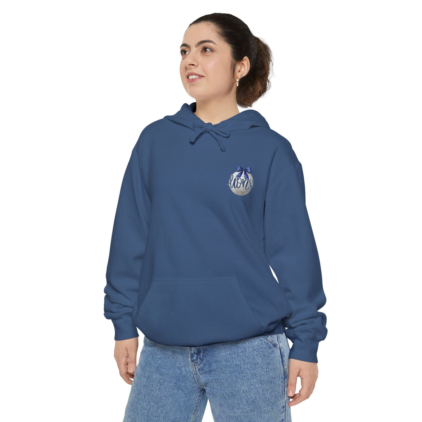 Foley Lions Volleyball Mom Hoodie - Comfort Colors