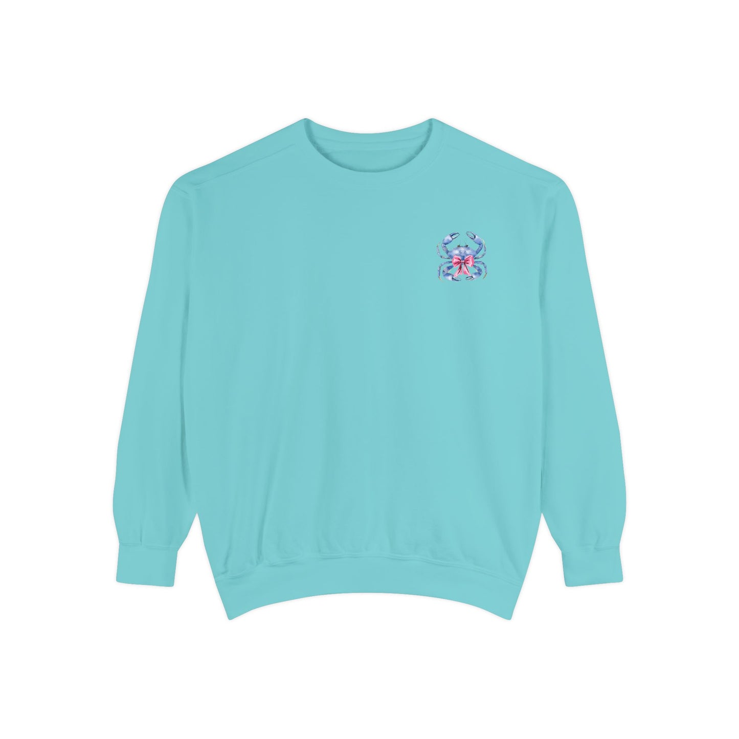 Adult Ono Island Preppy Crab Sweatshirt - Comfort Colors