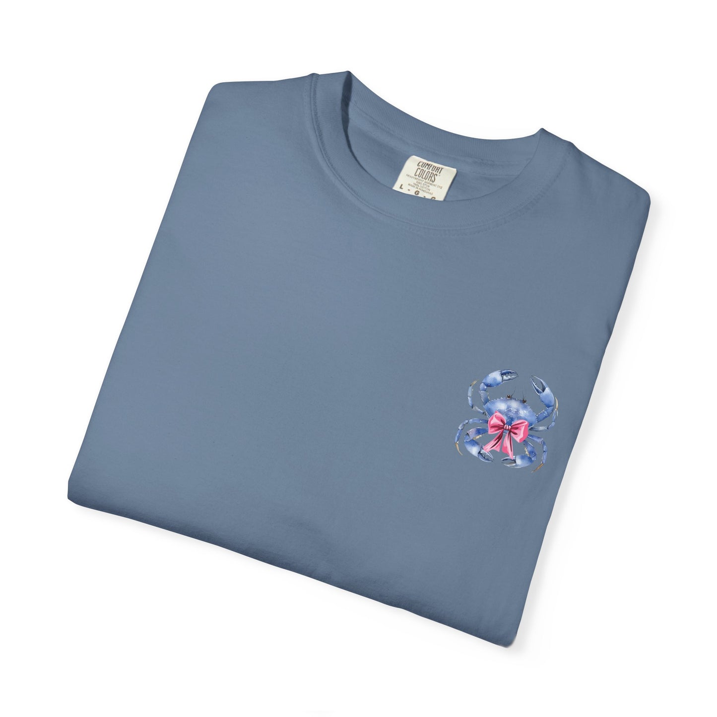 Adult Ono Island Preppy Crab Tee - Comfort Colors