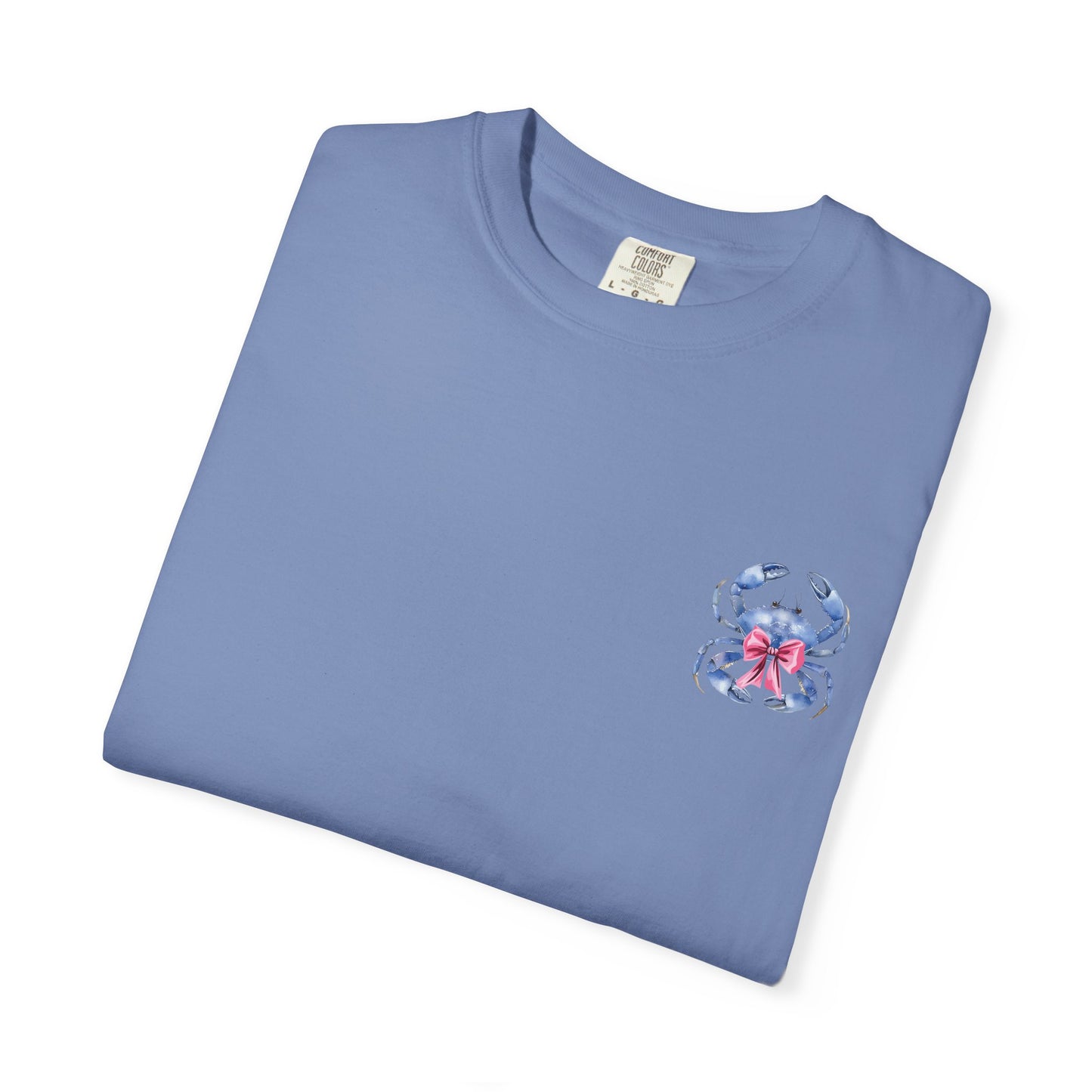 Adult Ono Island Preppy Crab Tee - Comfort Colors