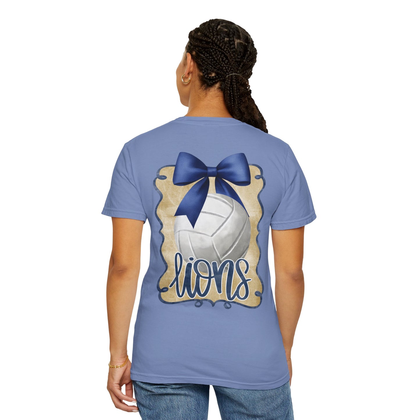 Foley Lions Coquette Volleyball 2 Sided - Comfort Colors