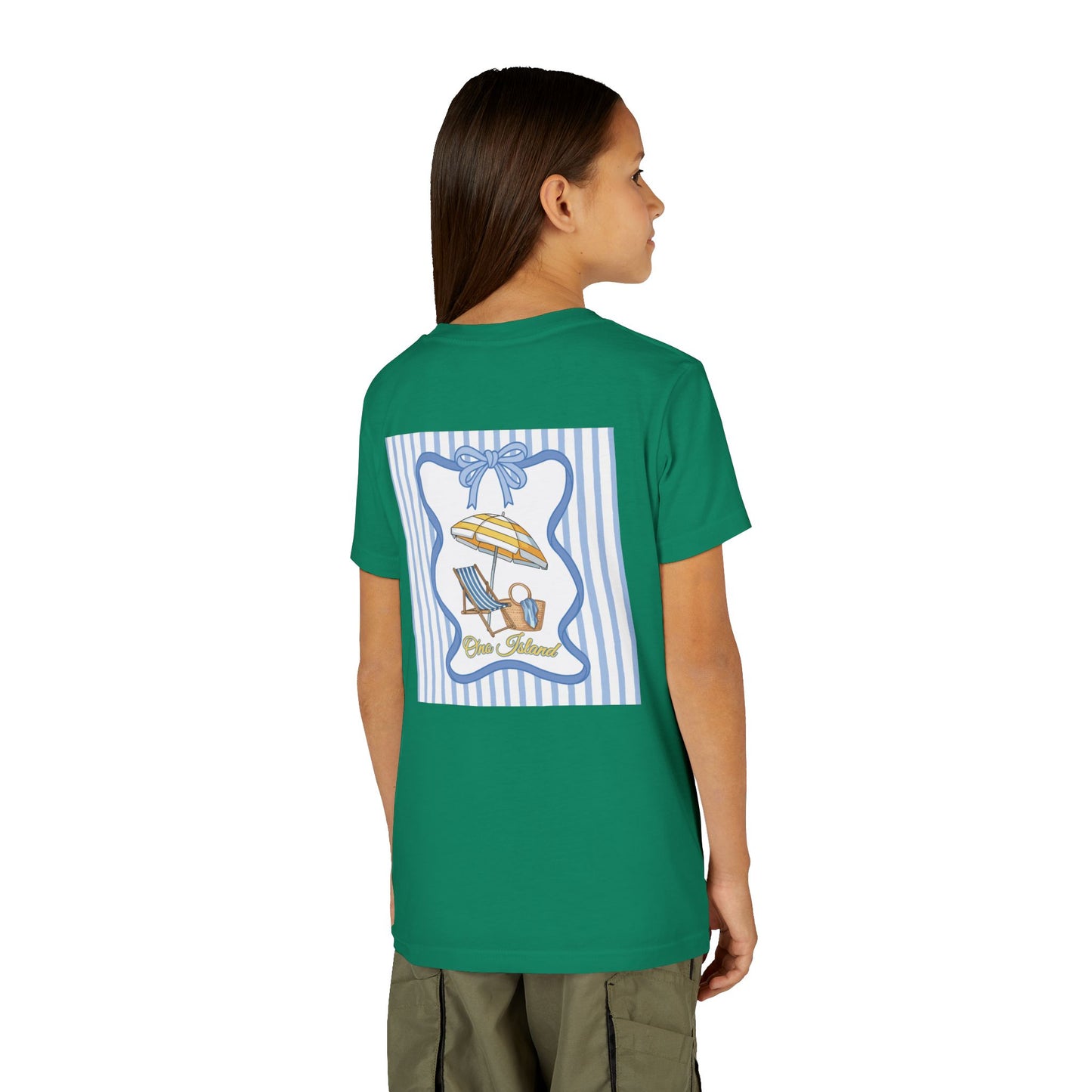 Youth Coquette Beachy Tee - Bella Canvas
