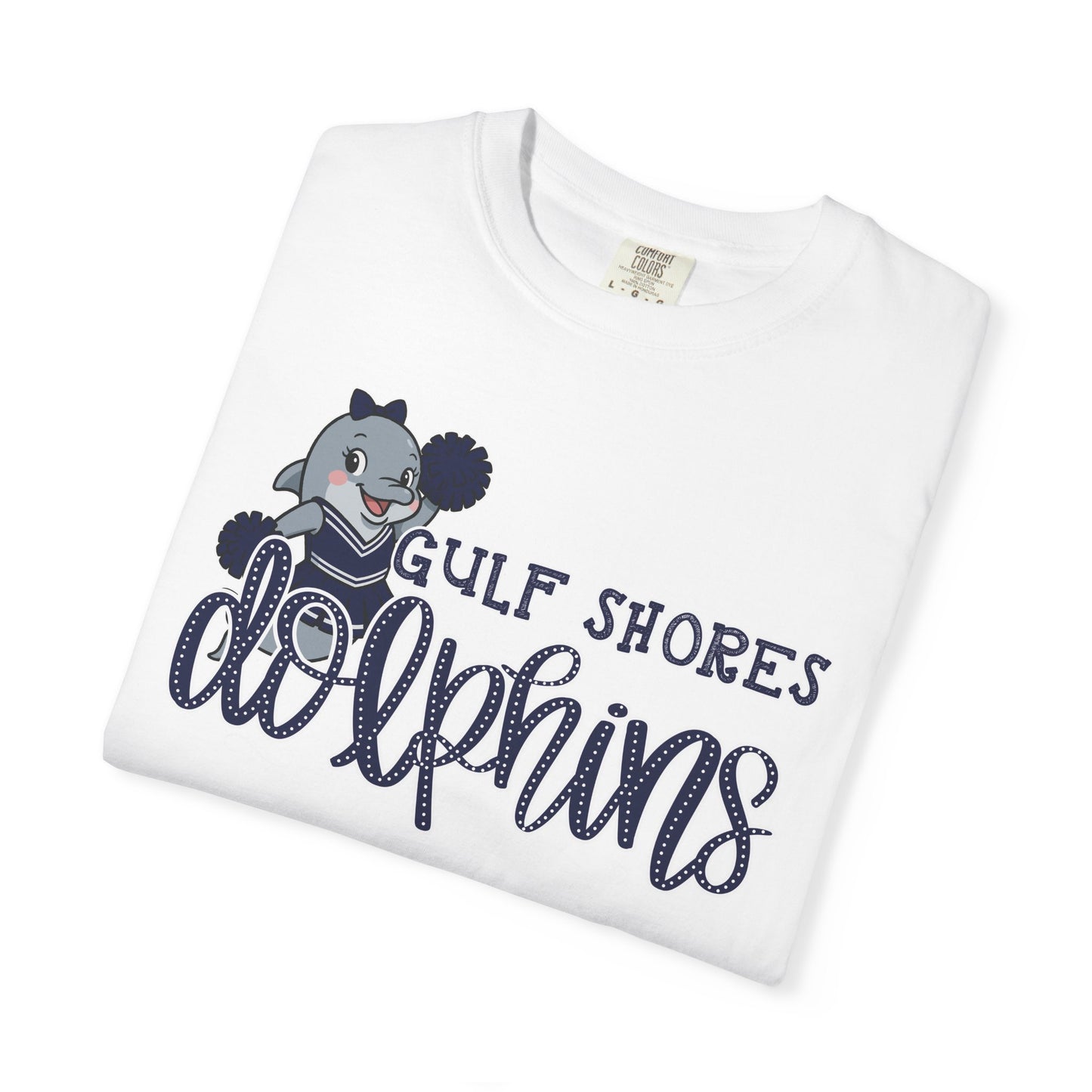 Dolphin Dots on Comfort Colors