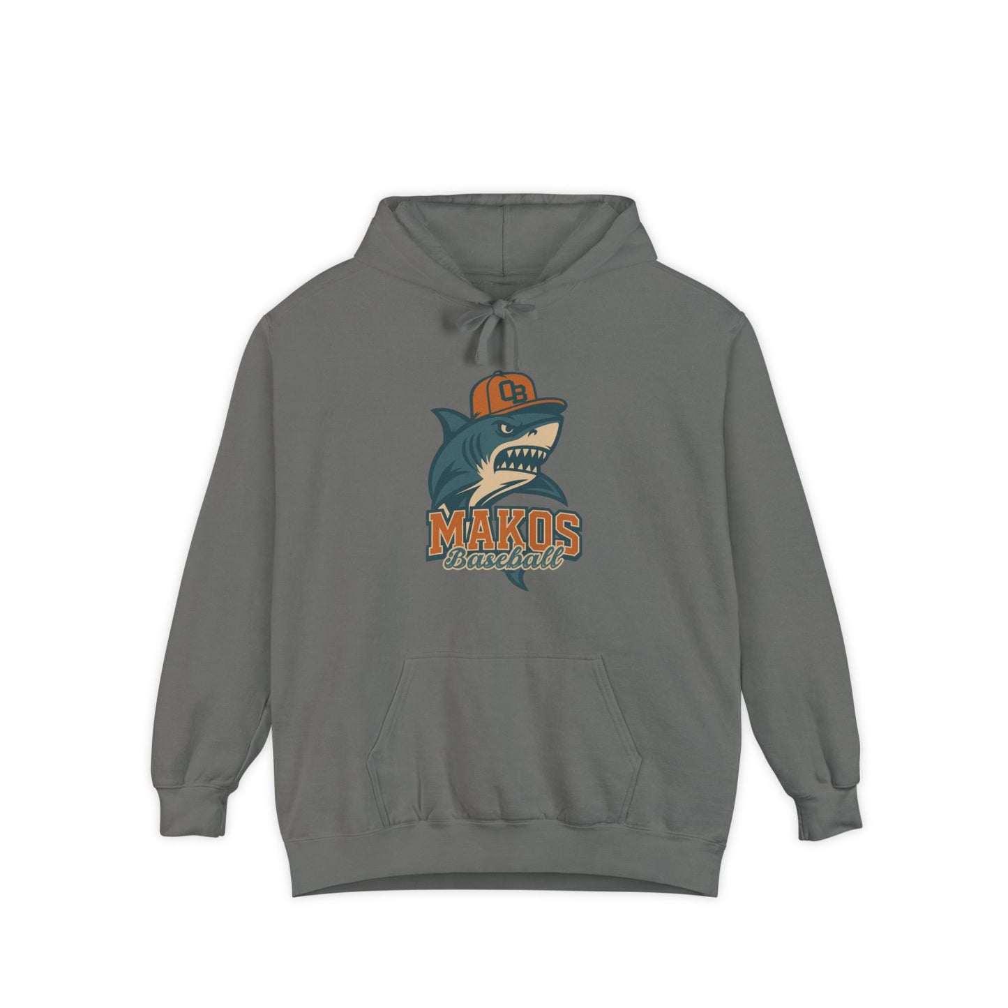 Adult Makos Retro Baseball Hoodie - Comfort Colors