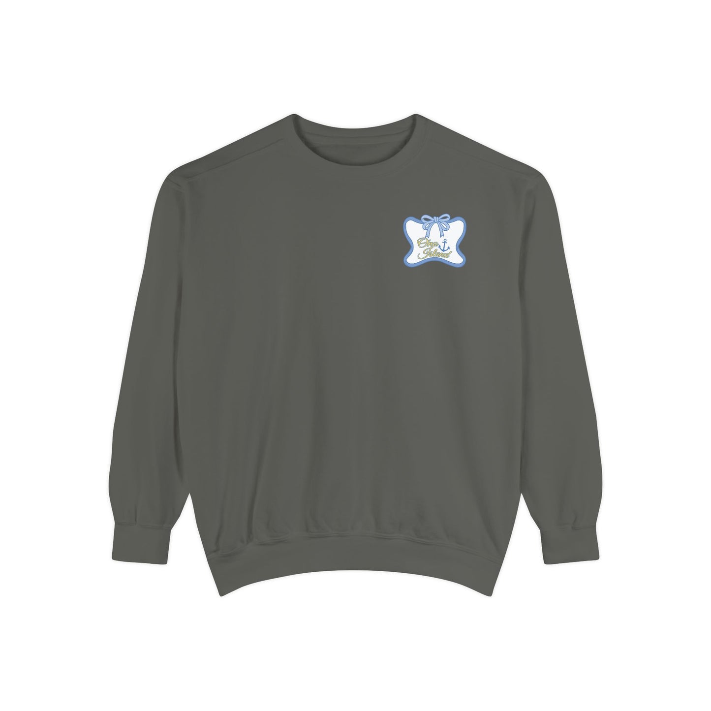 Adult Coquette Sailboat Sweatshirt - Comfort Colors