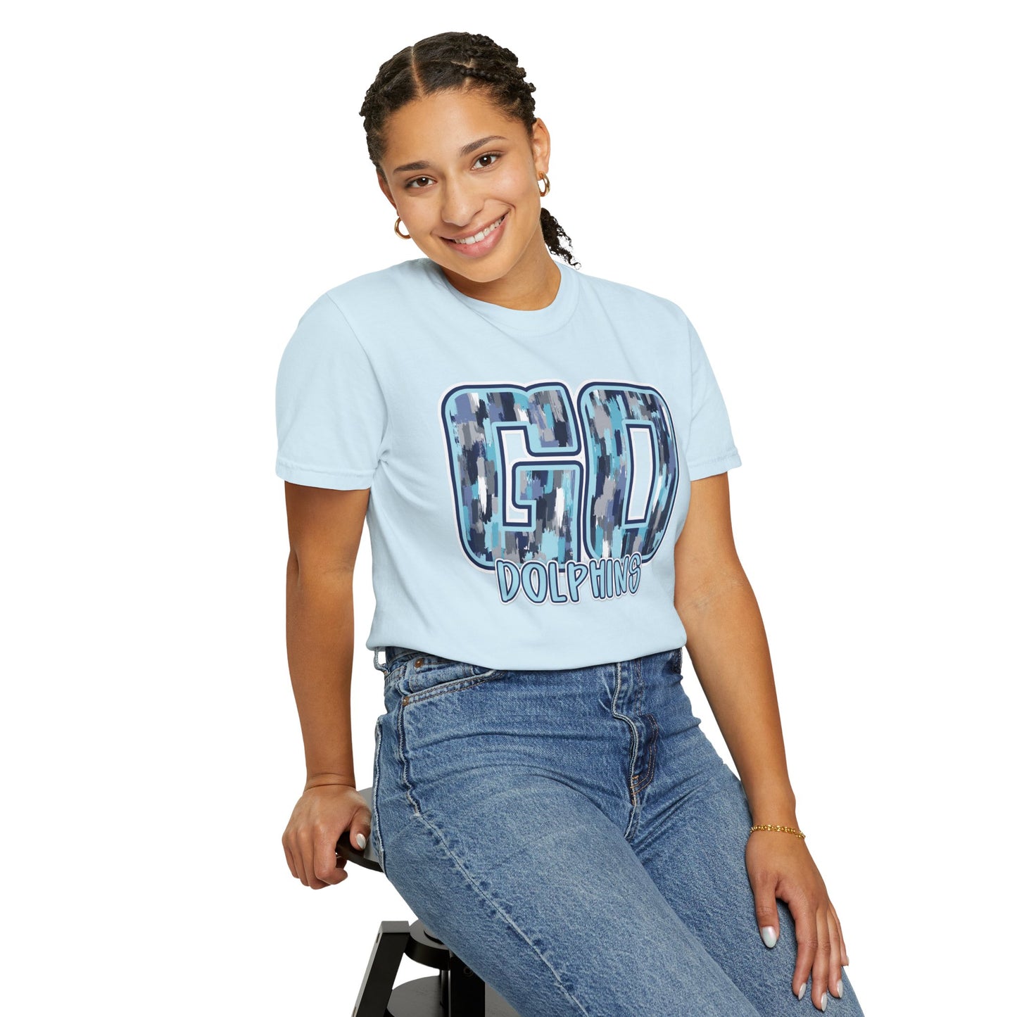 Adult 'GO DOLPHINS' - Comfort Colors