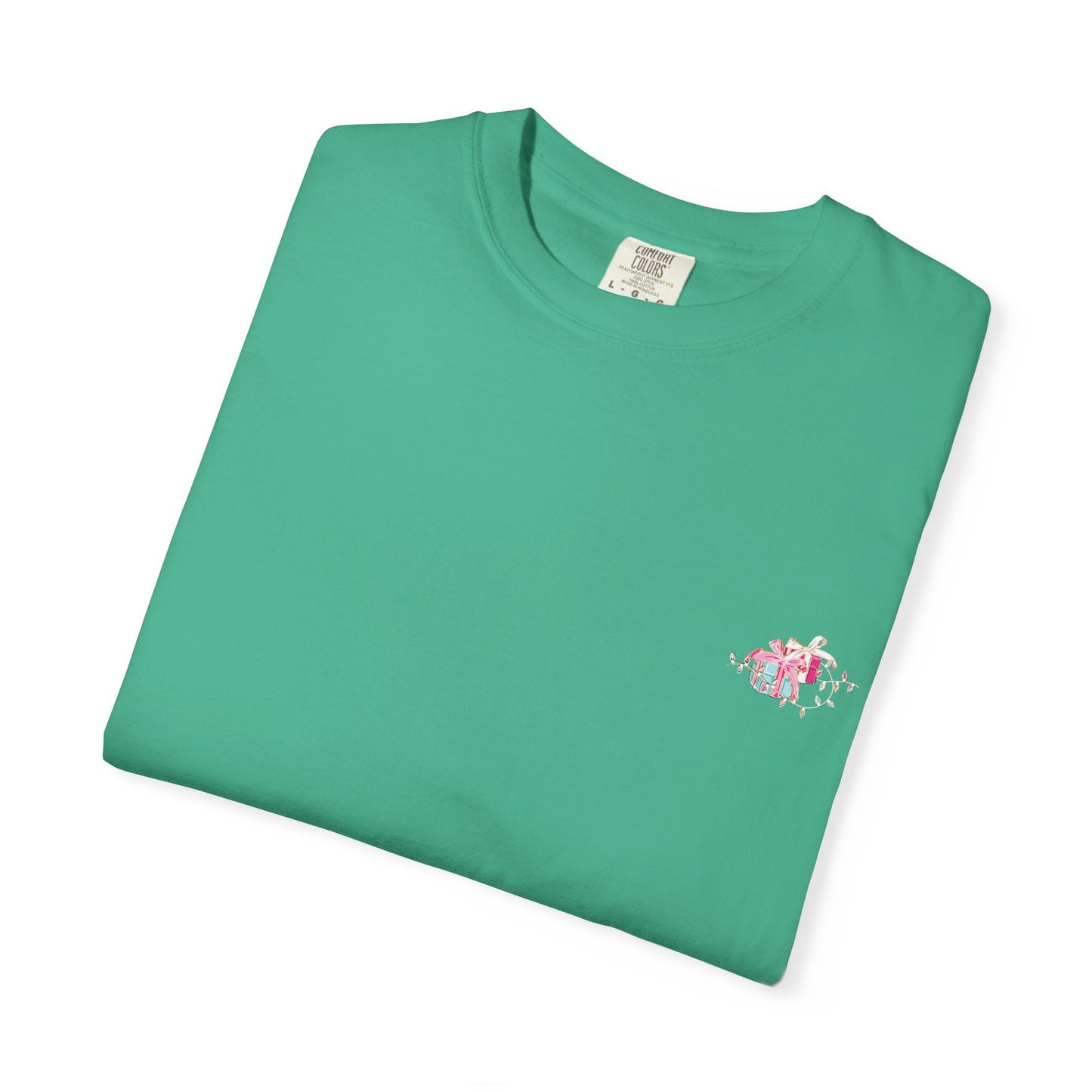 Flamingo Flamingle All the Way Christmas Tee - Comfort Colors