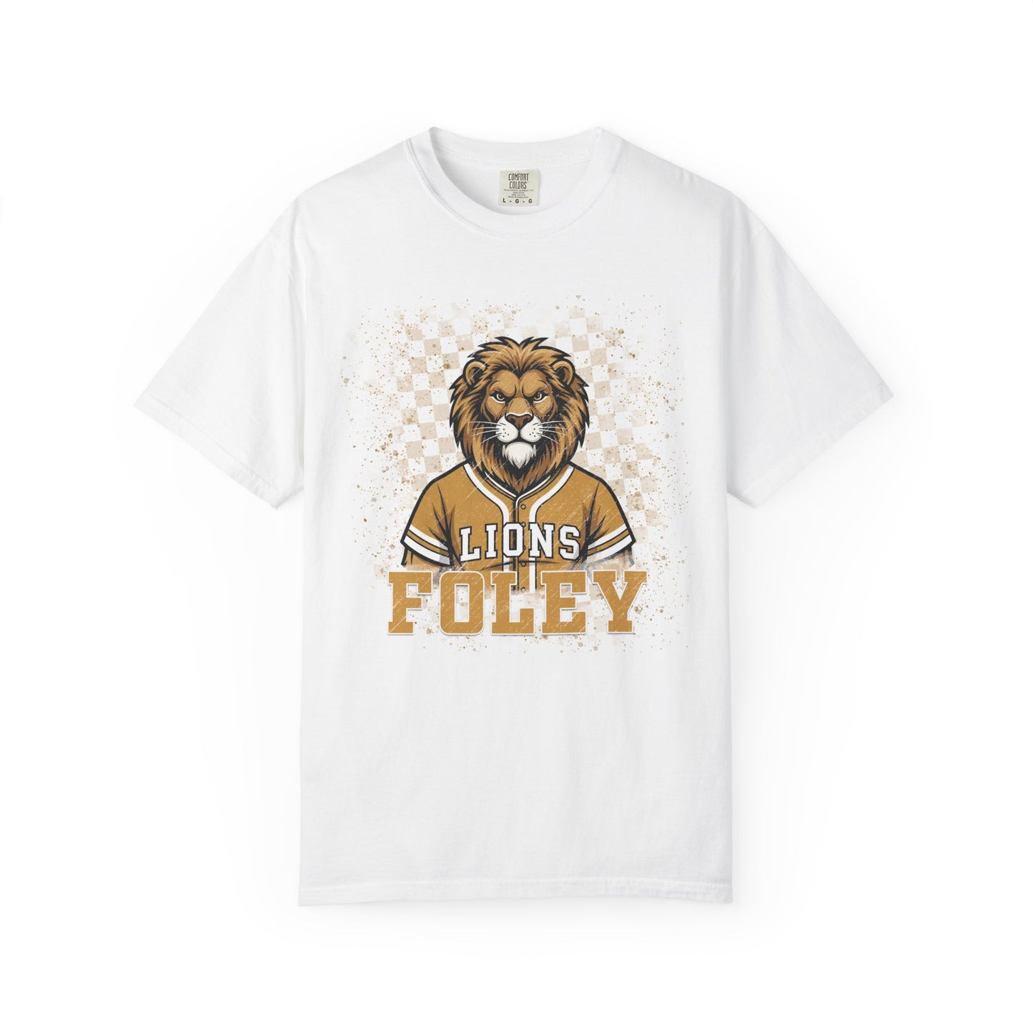Foley Lions Grunge T-shirt - Comfort Colors