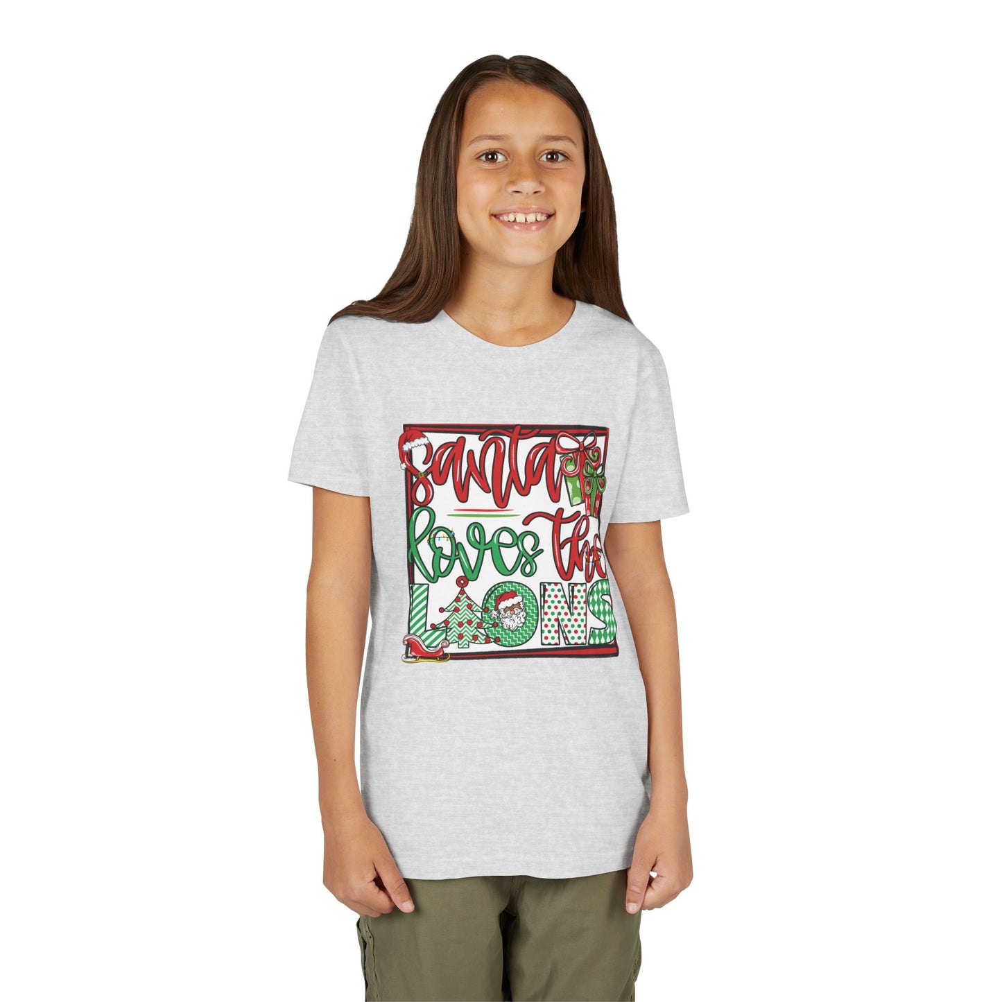 Youth Lions Christmas - Bella Canvas