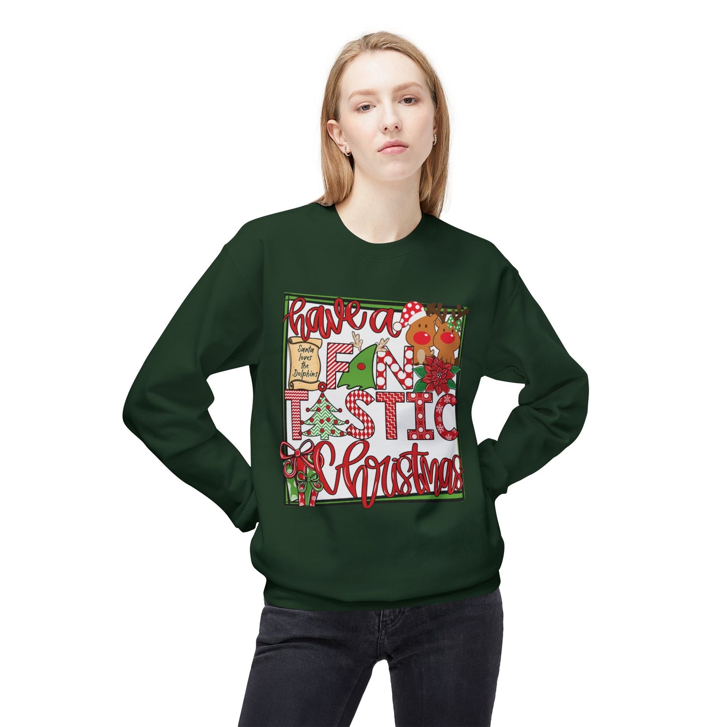 GS Dolphins Christmas - Gildan