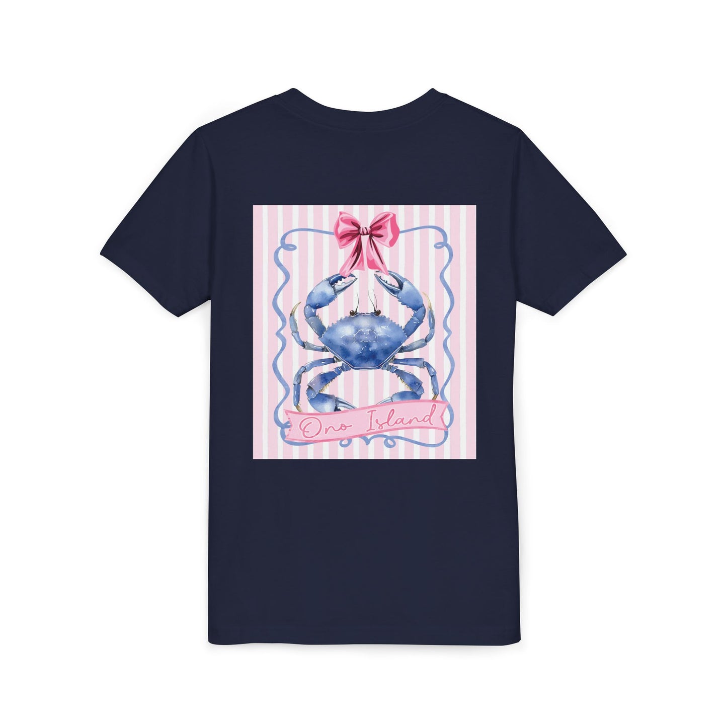 Youth Ono Island Preppy Crab Tee - Bella Canvas