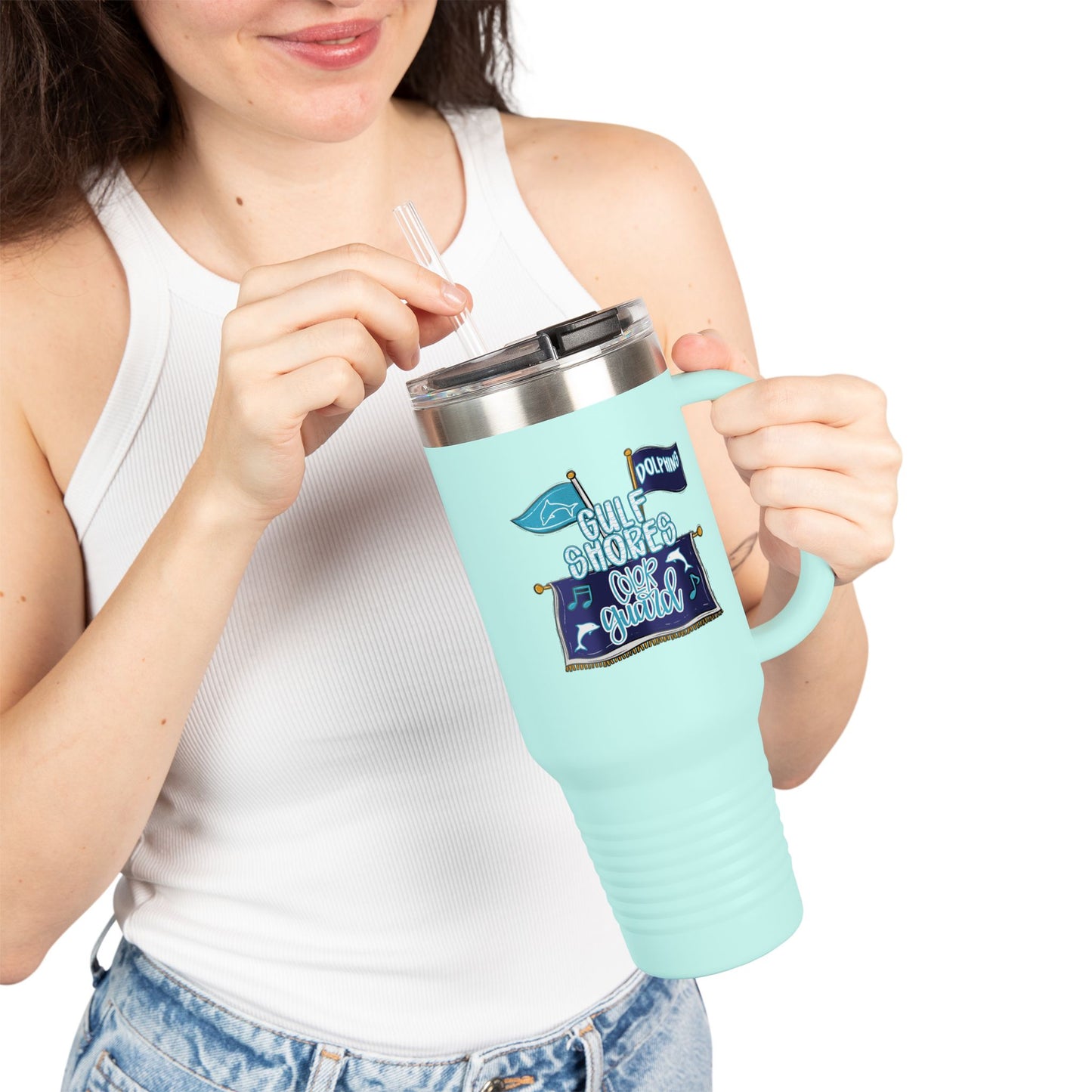 GS Color Guard 2 Sided Insulated Travel Mug