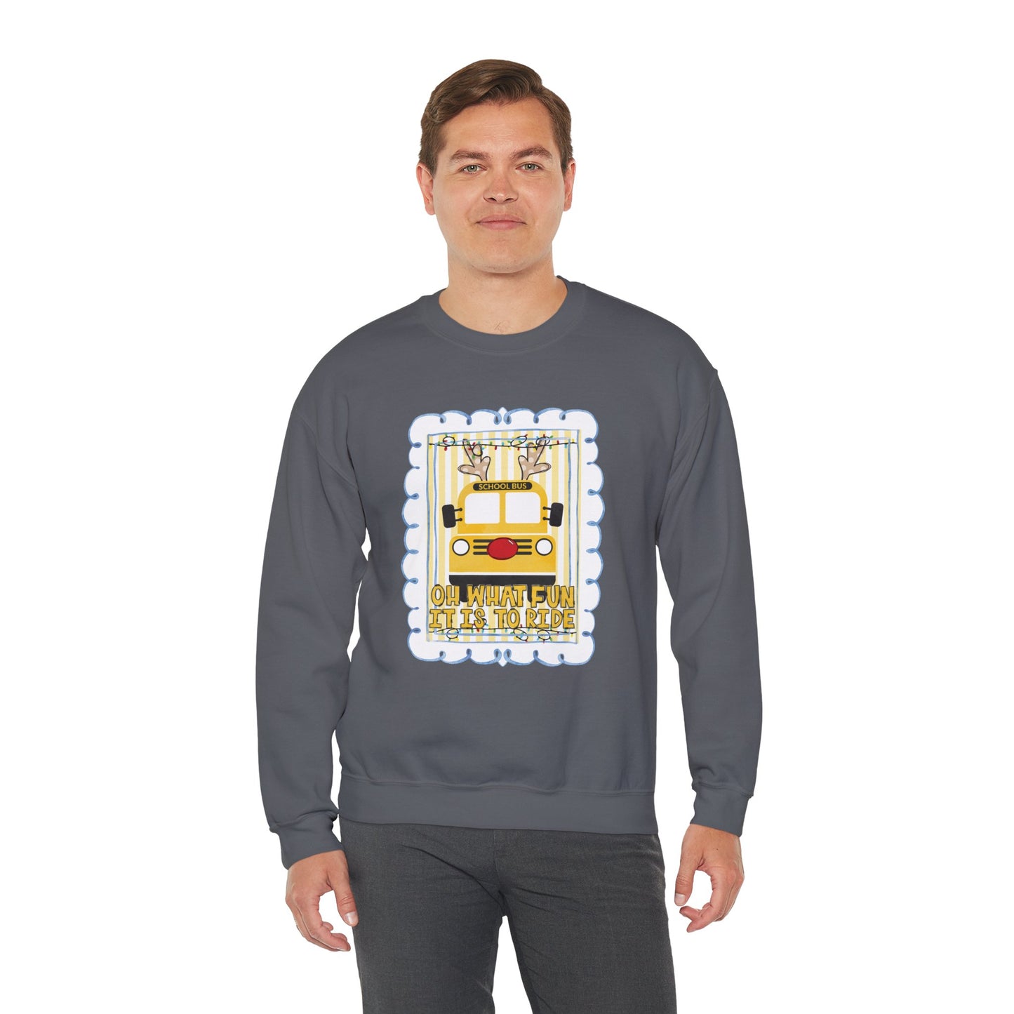 Christmas Bus Driver Sweatshirt - Gildan