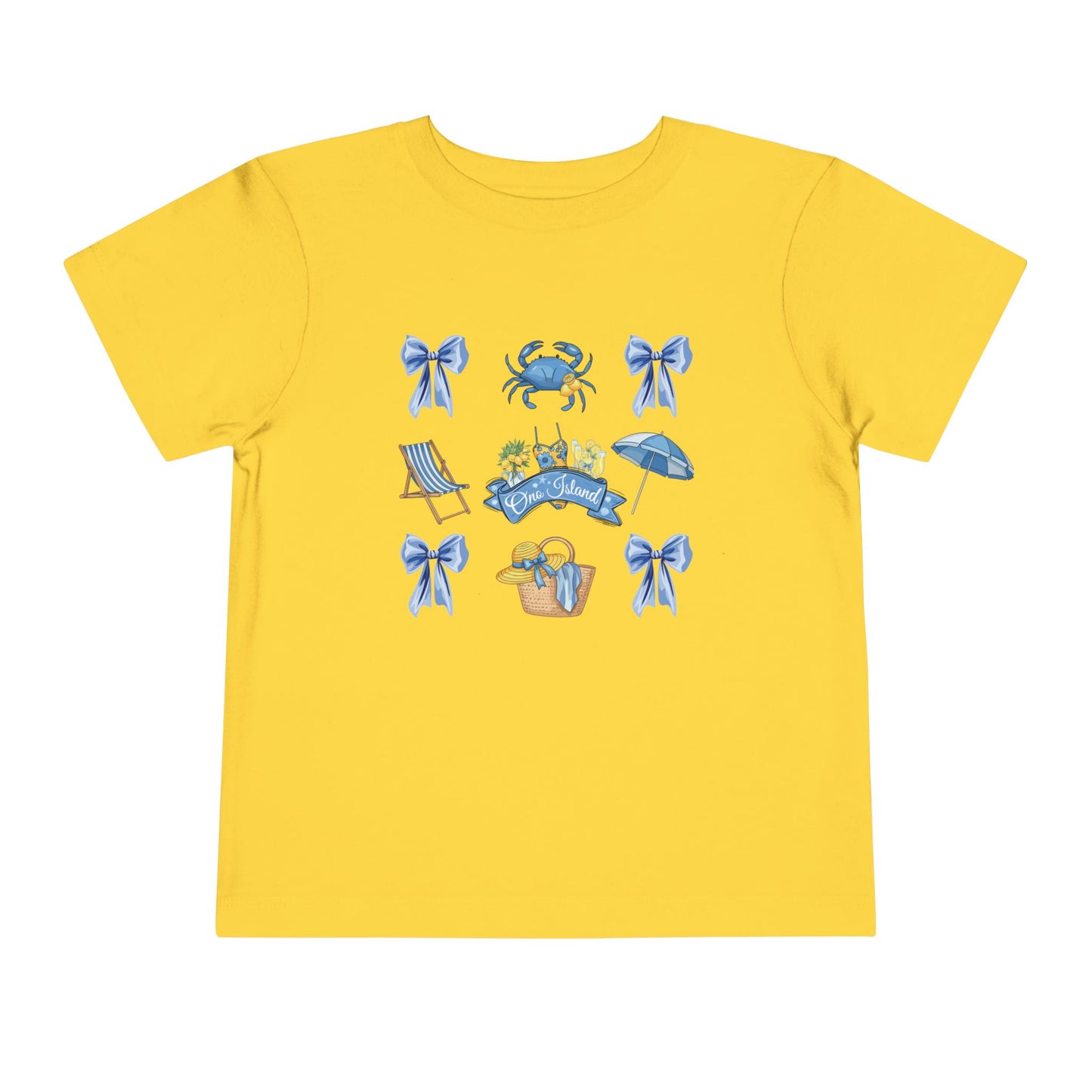 Toddler Coquette Ono Island Tee - Bella Canvas
