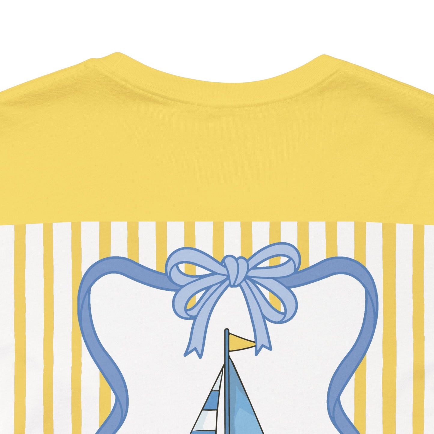 Adult Coquette Sailboat Tee - Bella Canvas