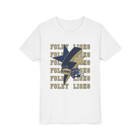 Youth Foley Lions Lightning Football T