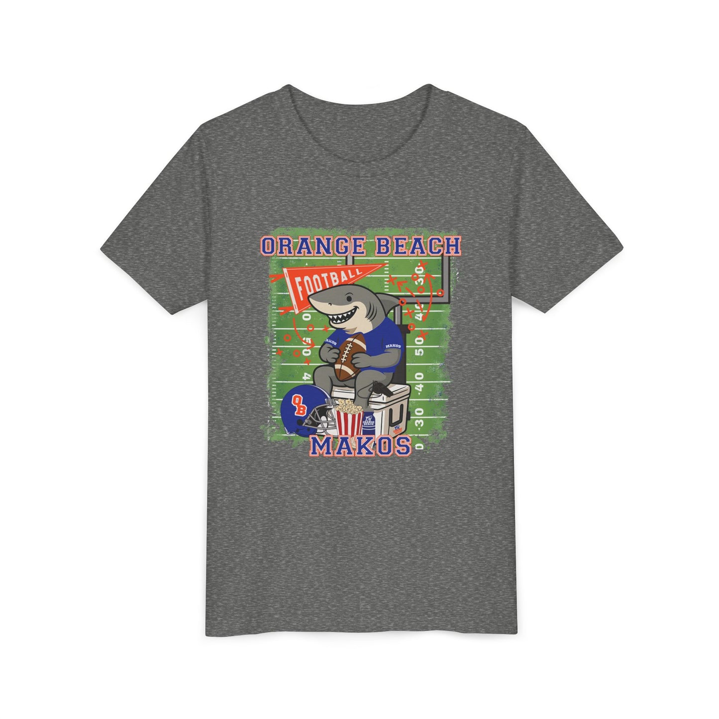 Youth Makos Tailgate Time - Bella Canvas