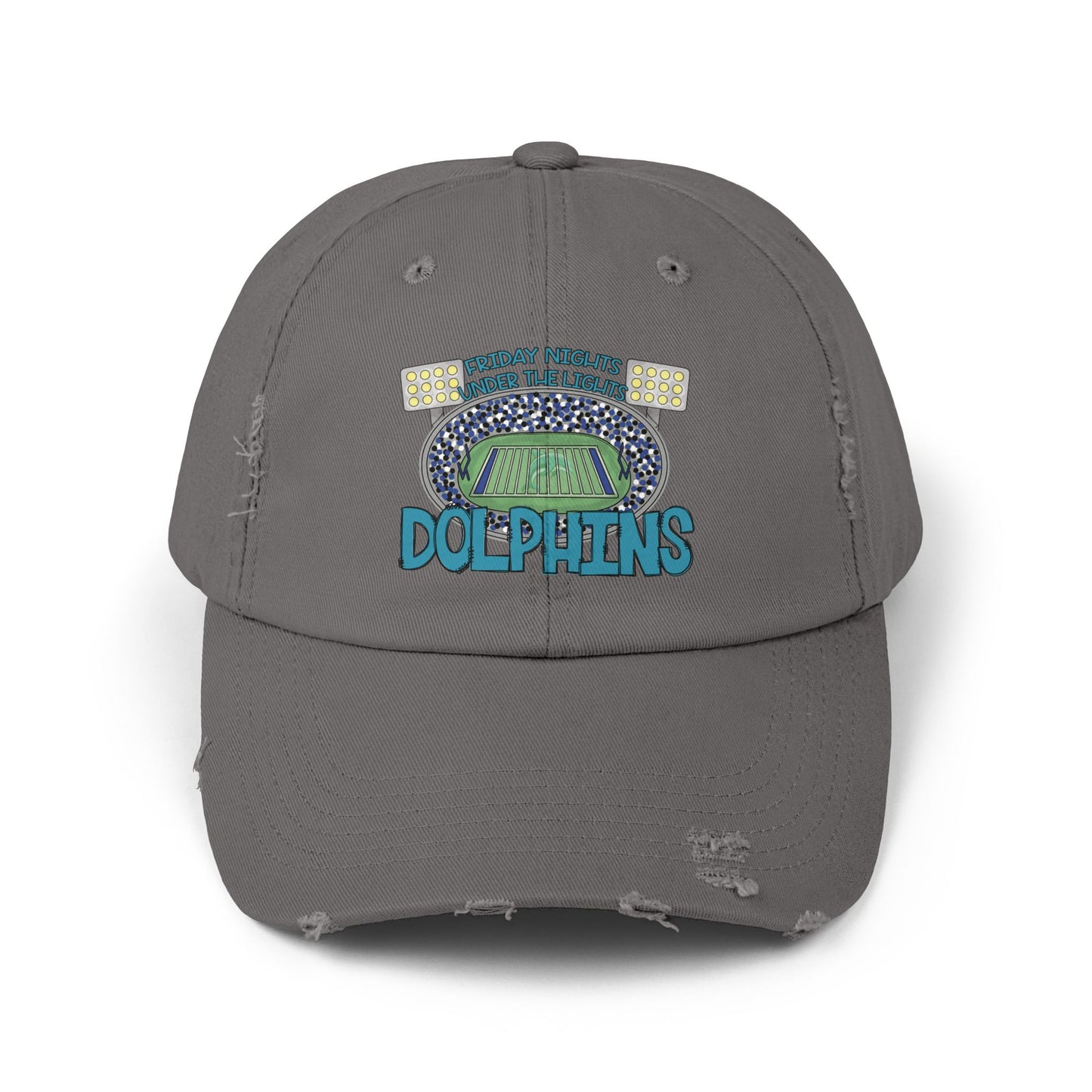 Dolphins Friday Night Lights Unisex Distressed Cap