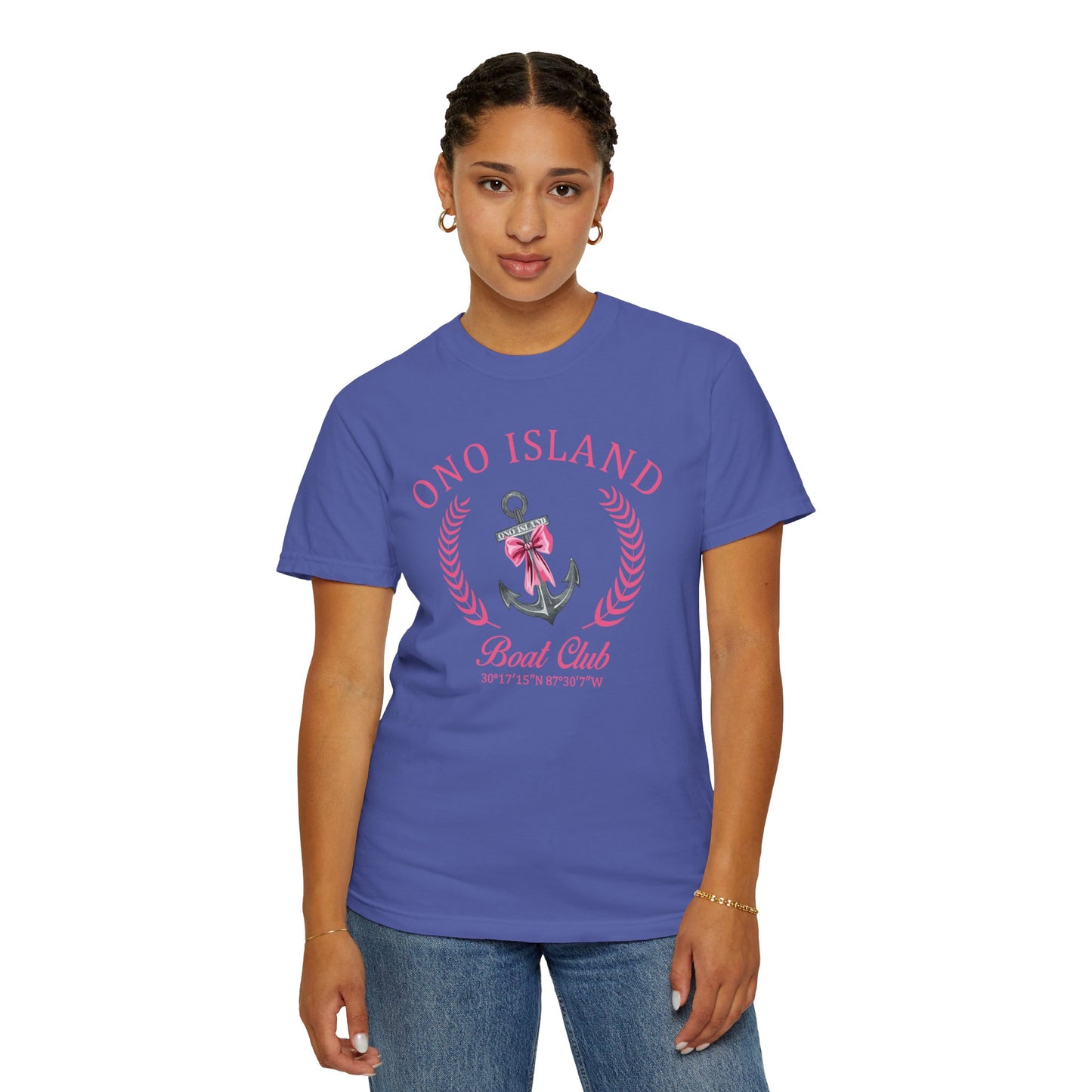 Ono Boat Club Anchor - Comfort Colors