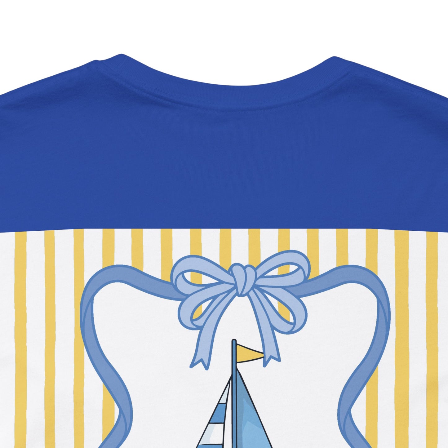 Adult Coquette Sailboat Tee - Bella Canvas