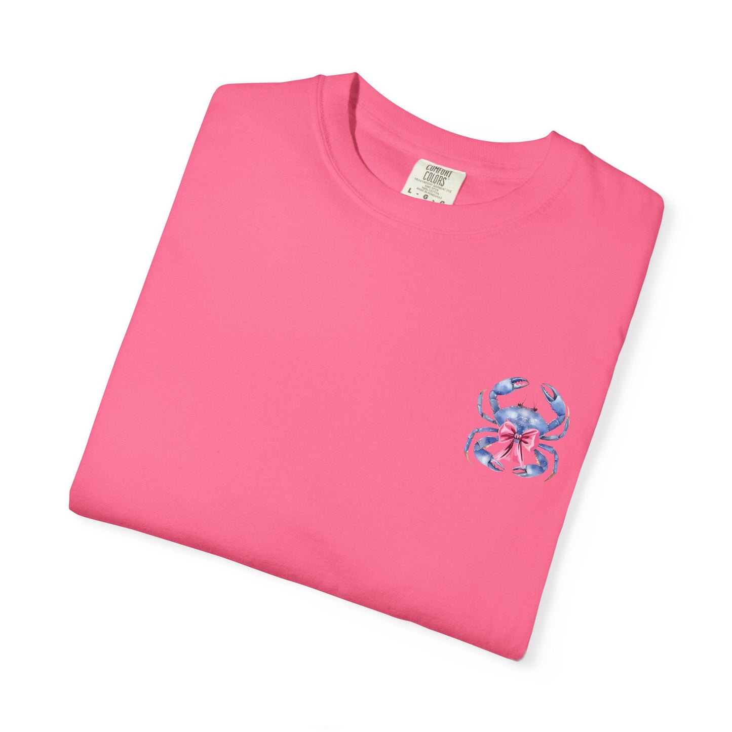 Adult Ono Island Preppy Crab Tee - Comfort Colors