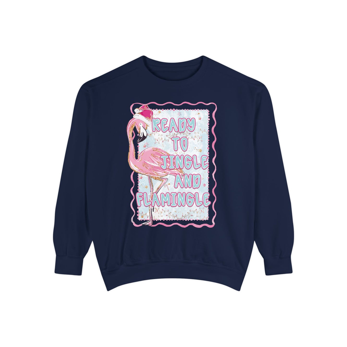 Flamingo Jingle & Flamingle Christmas Sweatshirt