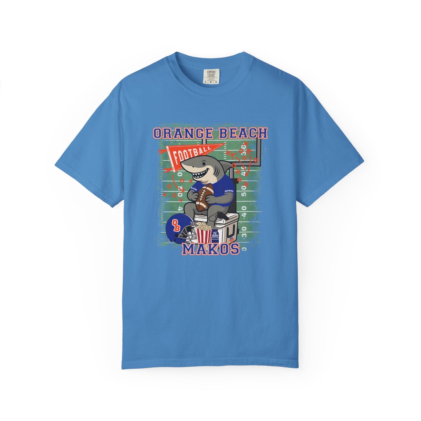 Adult Makos Tailgate Time - Comfort Colors