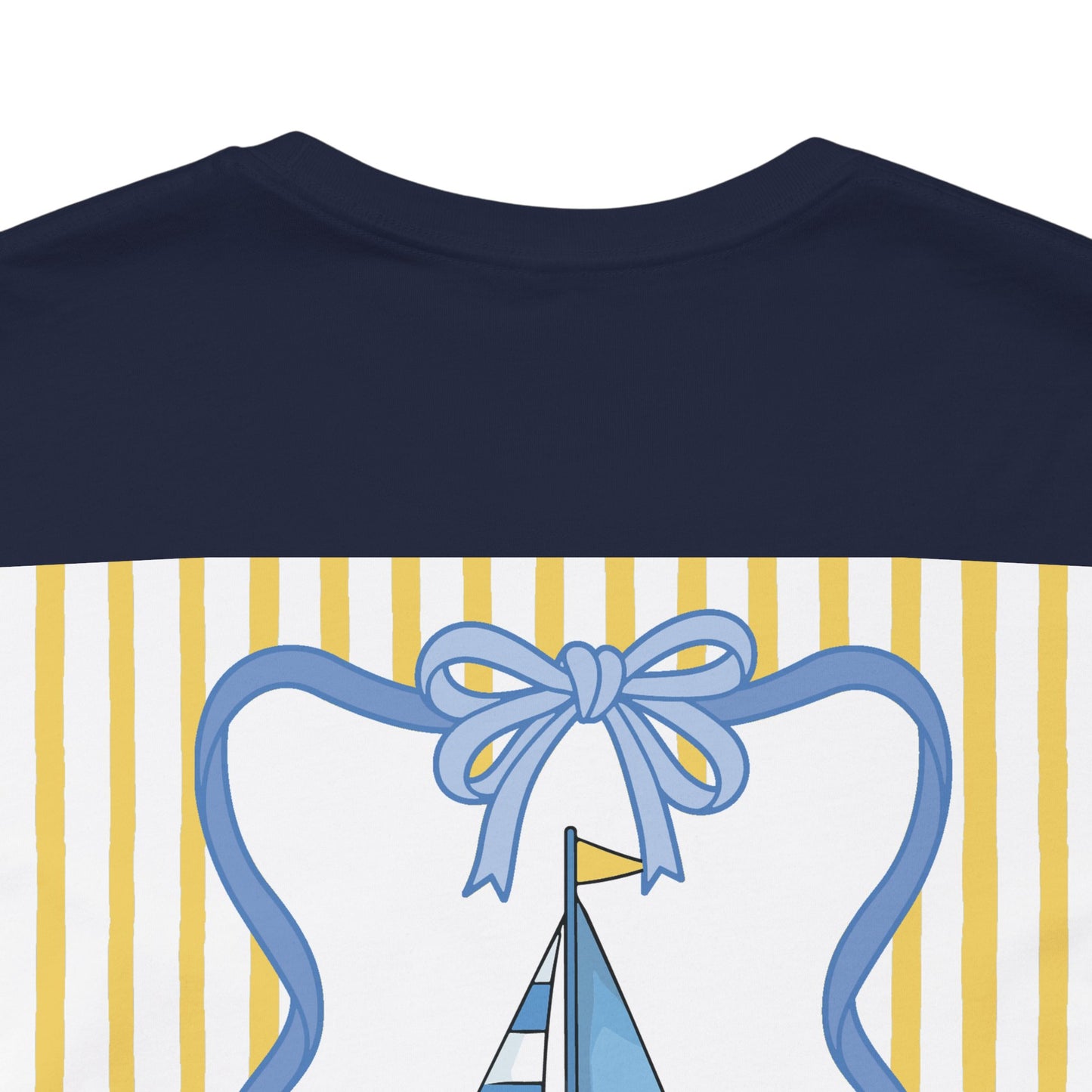 Adult Coquette Sailboat Tee - Bella Canvas