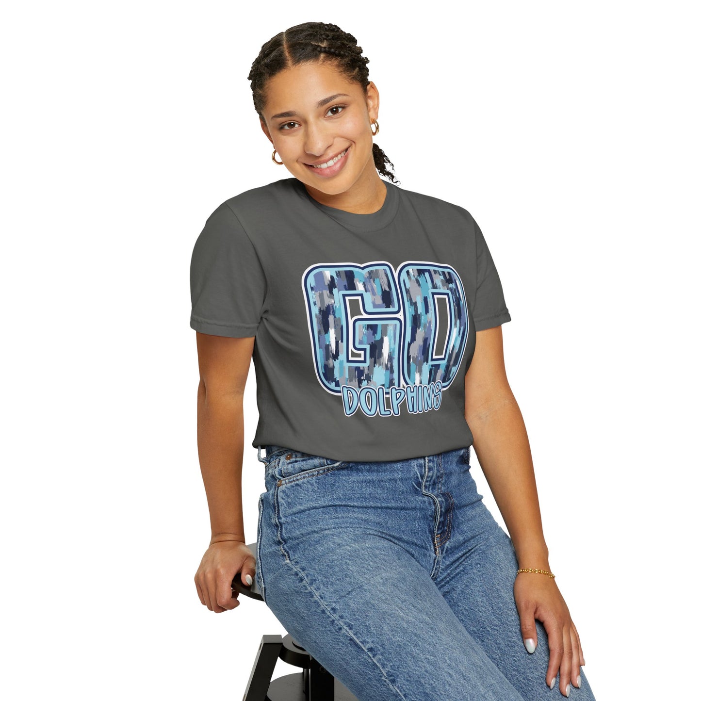 Adult 'GO DOLPHINS' - Comfort Colors
