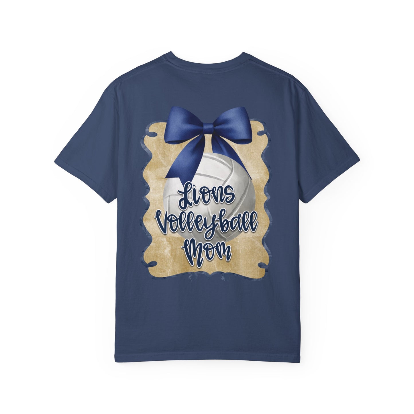 Adult Foley Lions Volleyball Mom T-Shirt - Comfort Colors