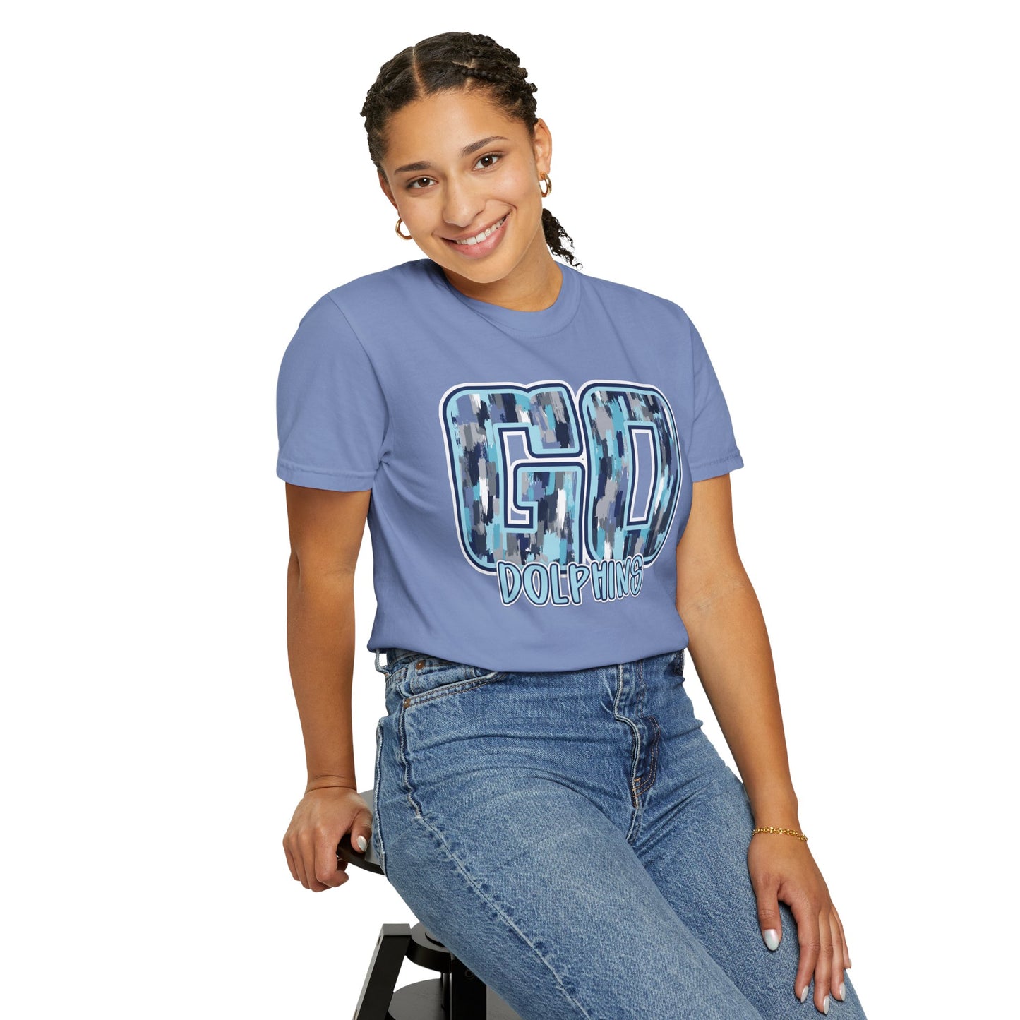 Adult 'GO DOLPHINS' - Comfort Colors