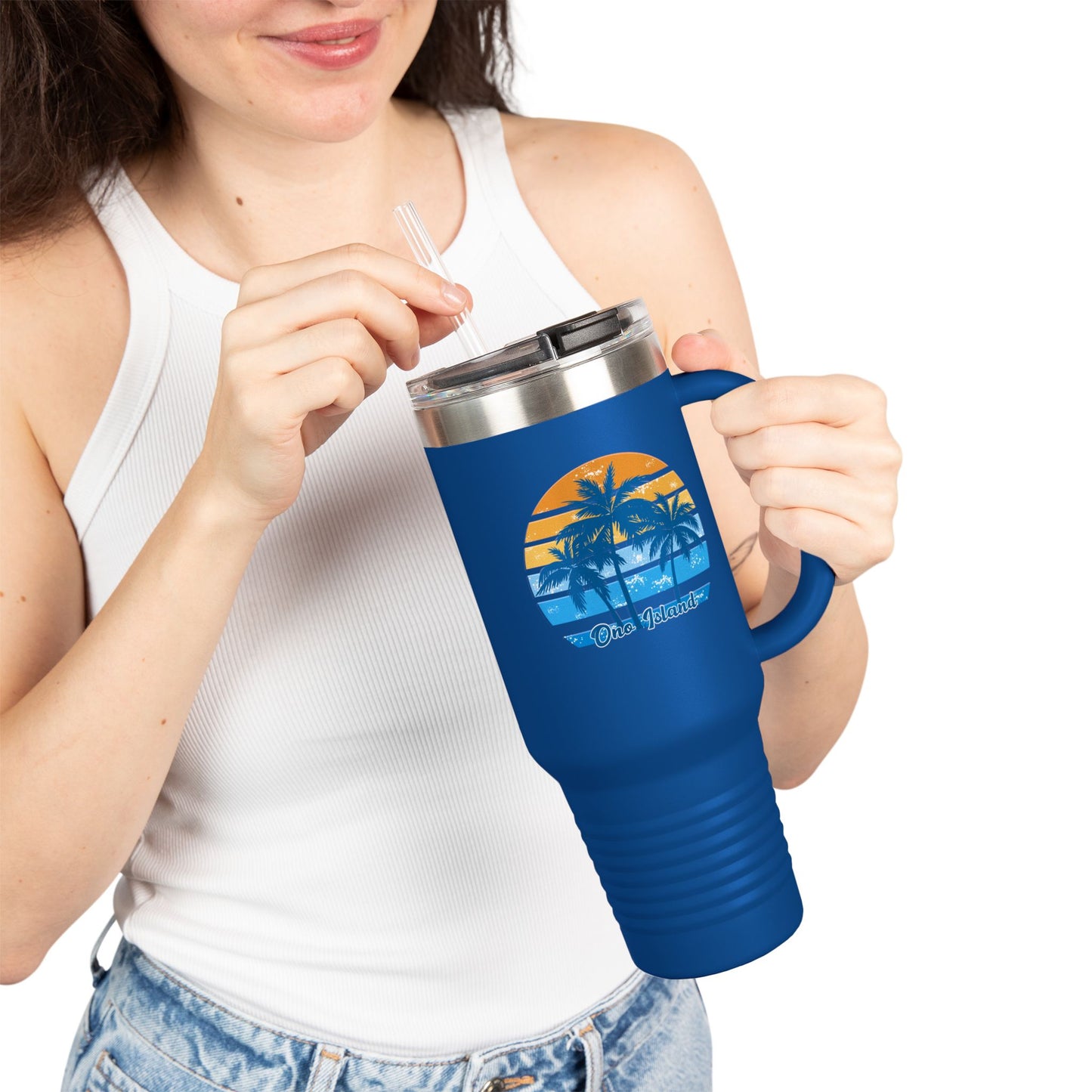 Ono Island Insulated Travel Mug, 40oz
