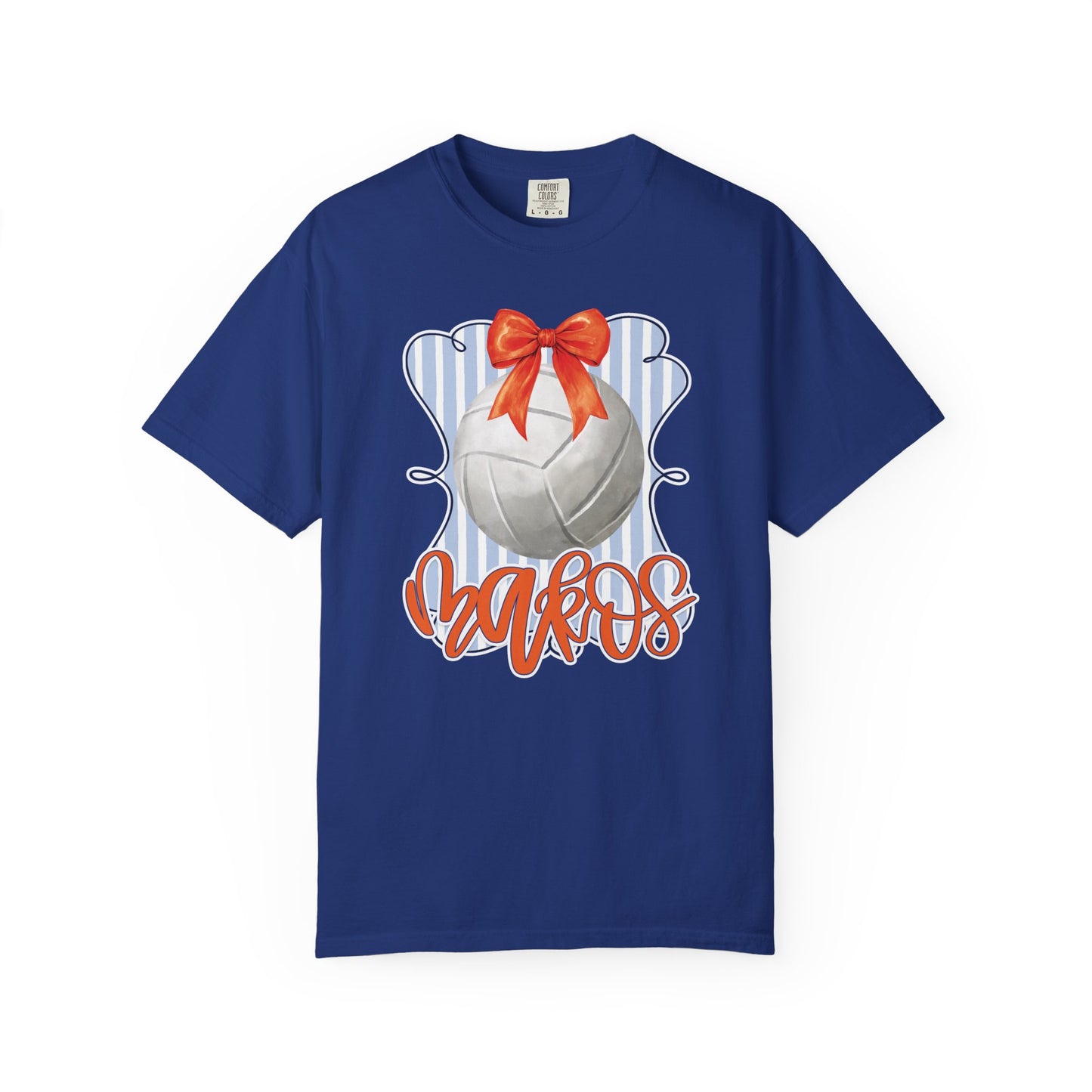 Adult Makos Coquette Volleyball Tee - Comfort Colors
