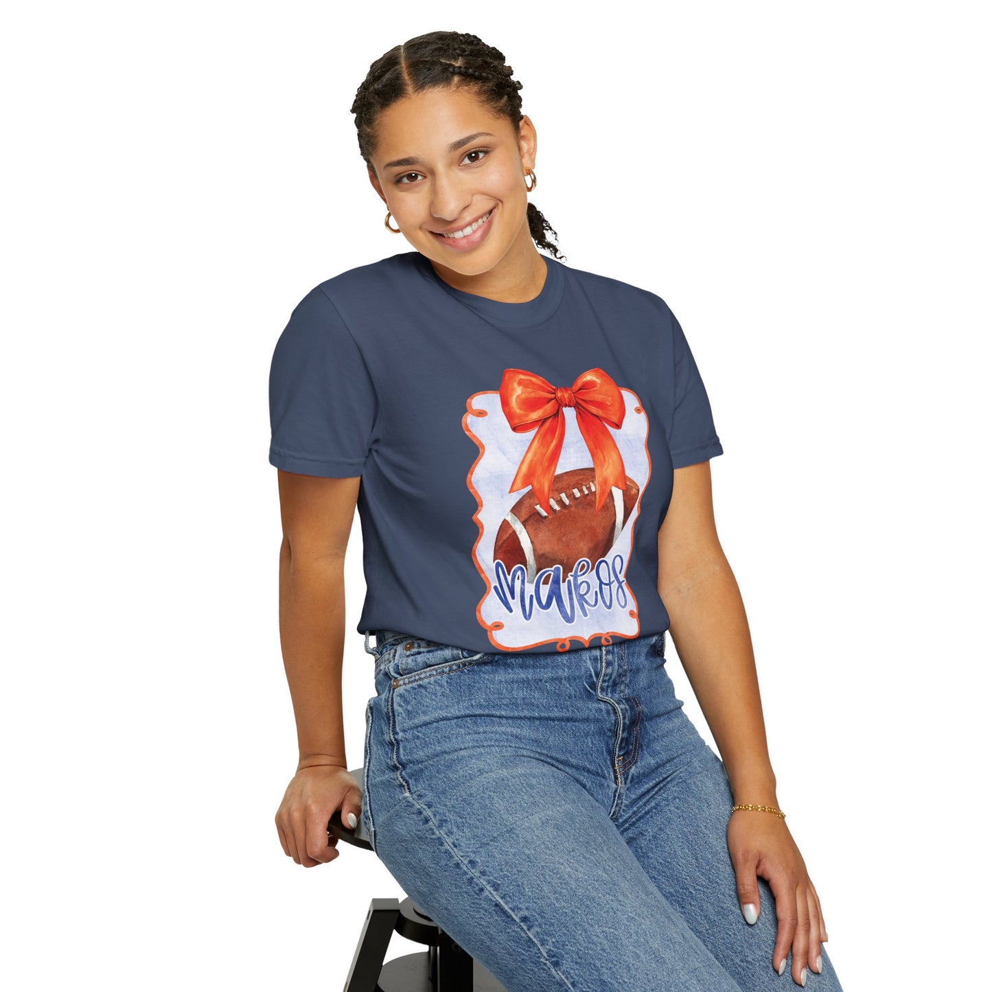 Adult Makos Watercolor Coquette Tee - Comfort Colors