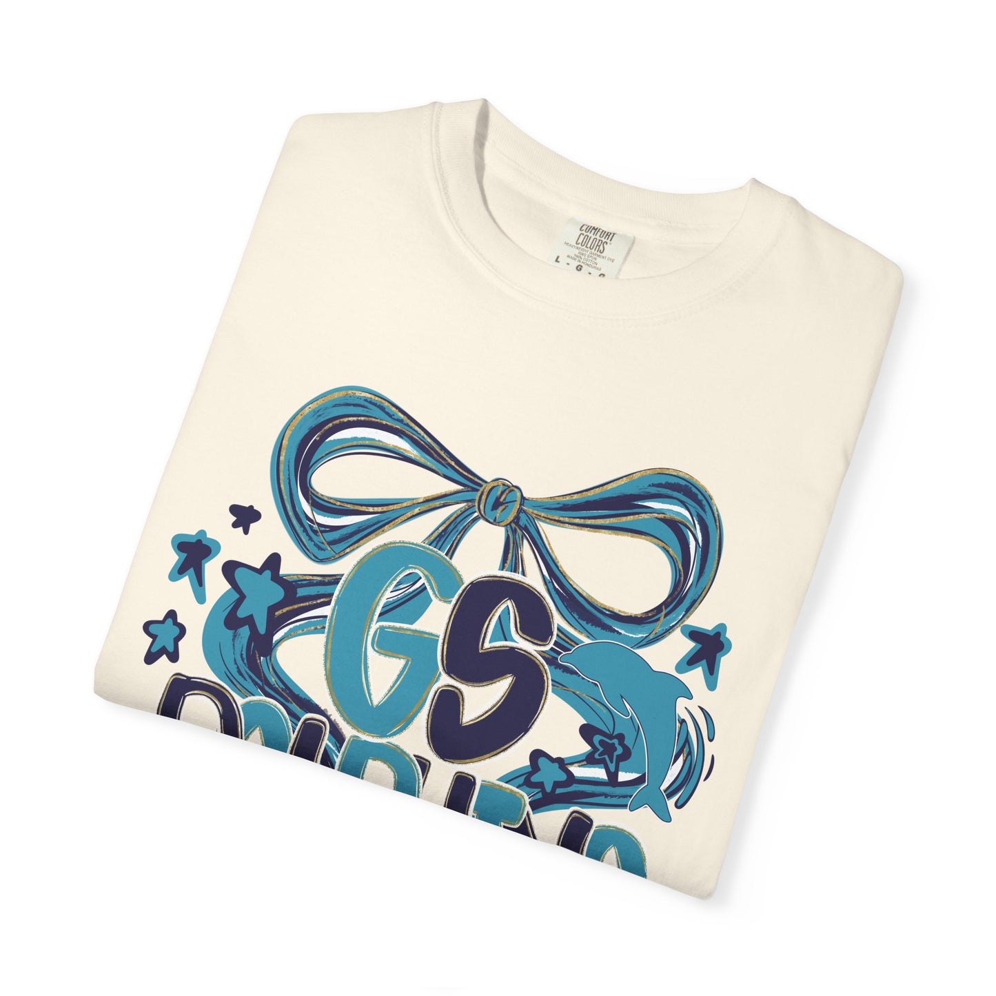 Adult GS Dolphins Bow - Comfort Colors