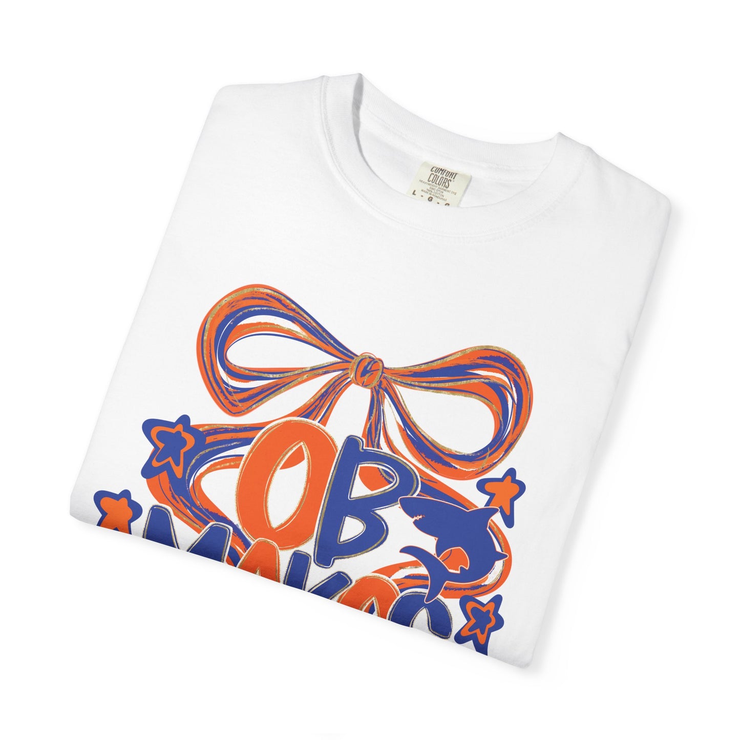 Adult OB Makos Bow Tee - Comfort Colors