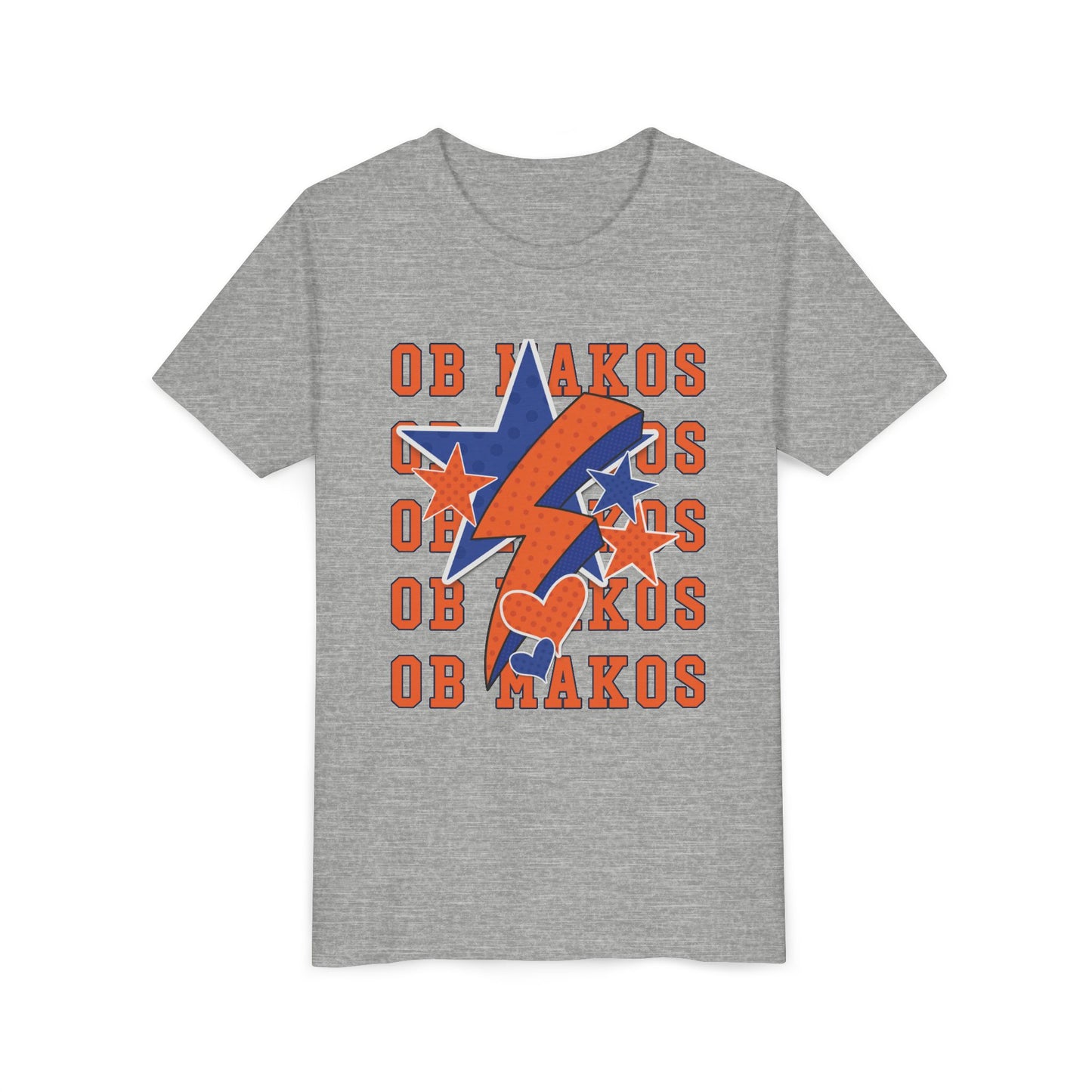 Youth Makos Lightning, Hearts, Stars Tee