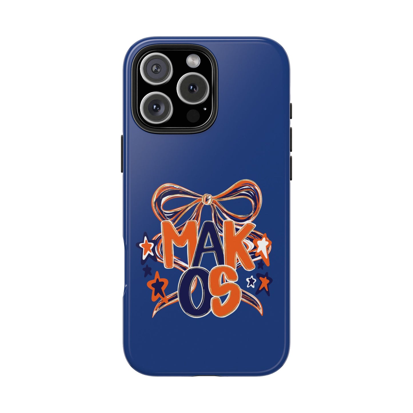 Makos Twirly Ribbon Iphone & Samsung Tough Phone Cases