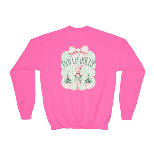 Youth Holly Jolly Nutcracker Sweatshirt - Gildan