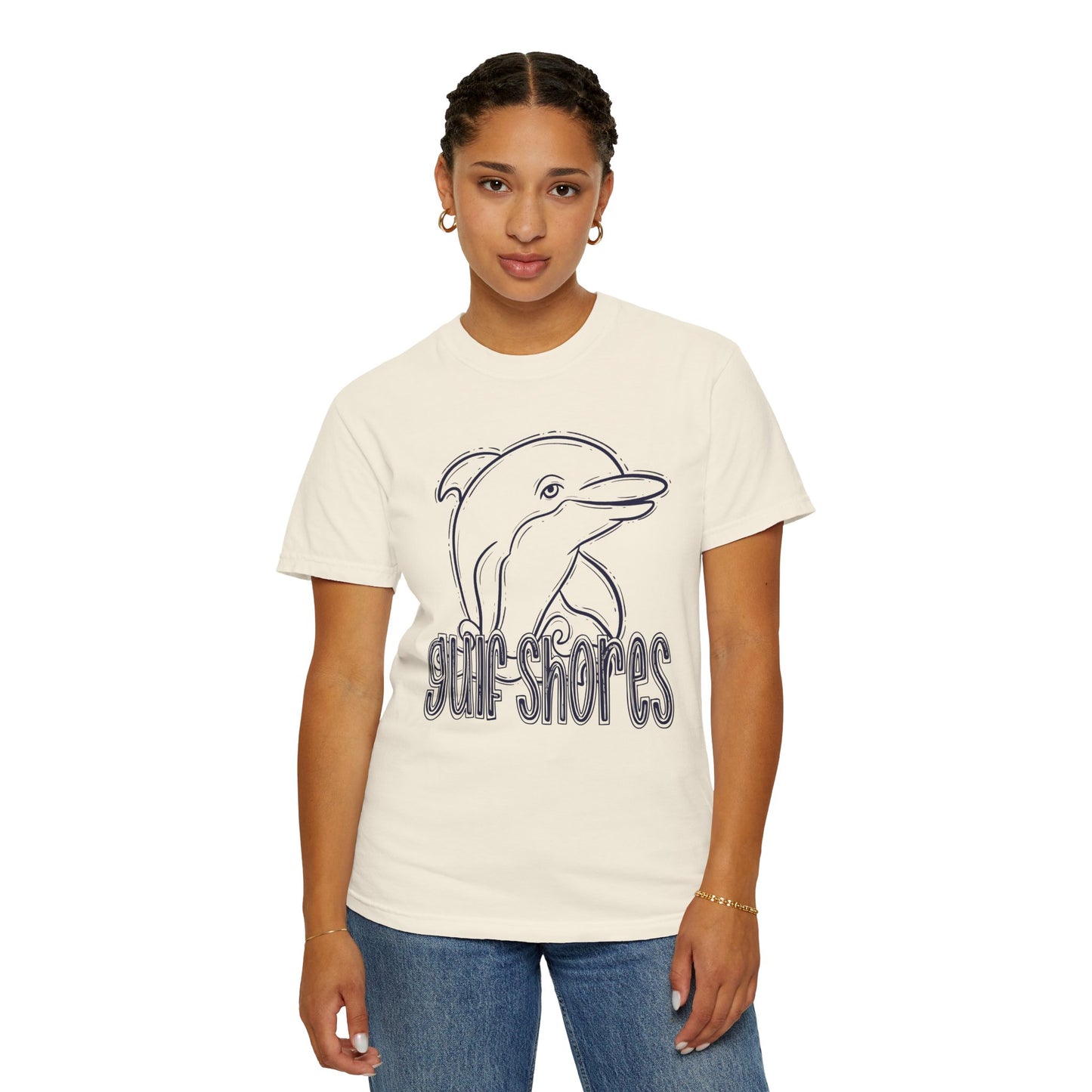Adult Dolphins Sketch - Comfort Colors