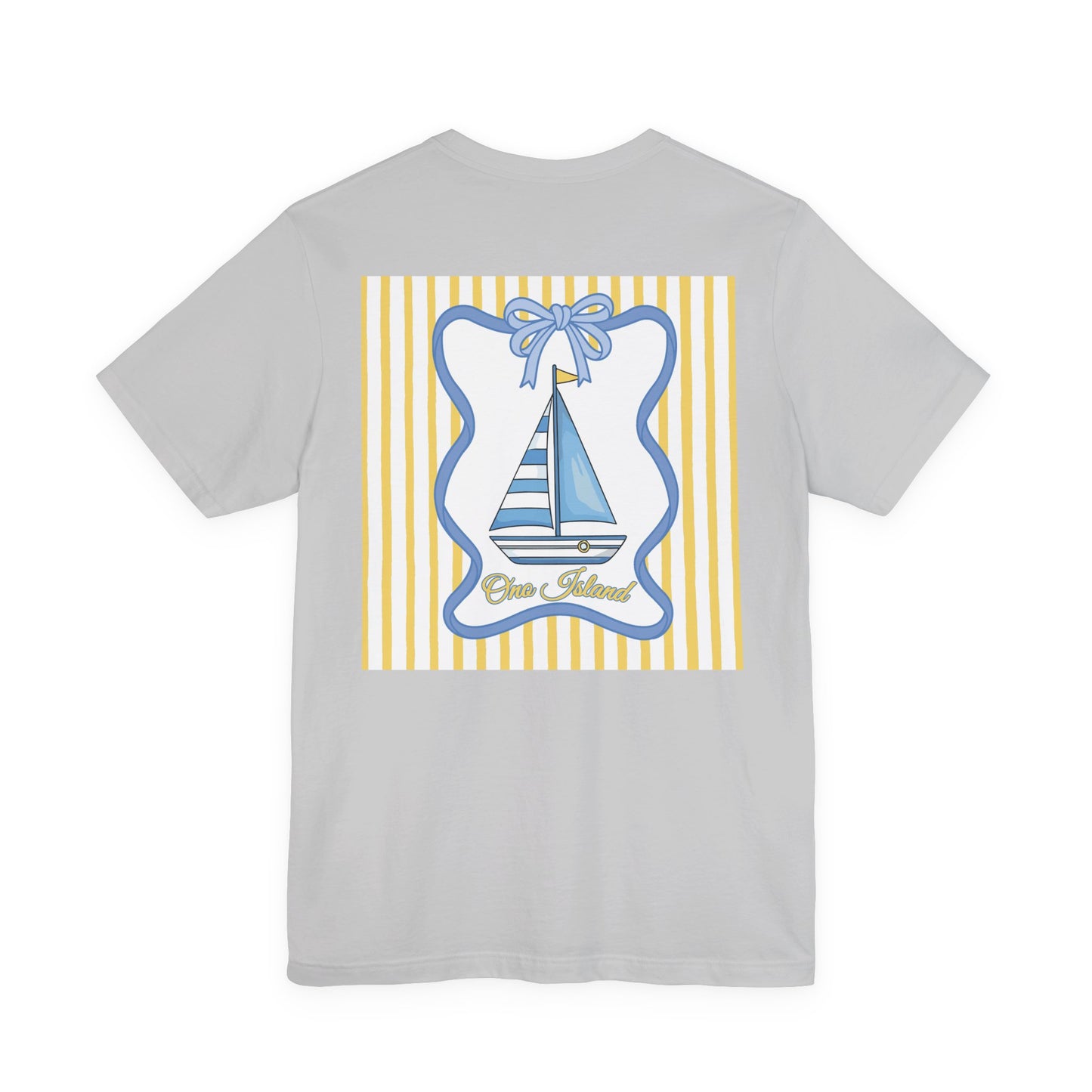 Adult Coquette Sailboat Tee - Bella Canvas