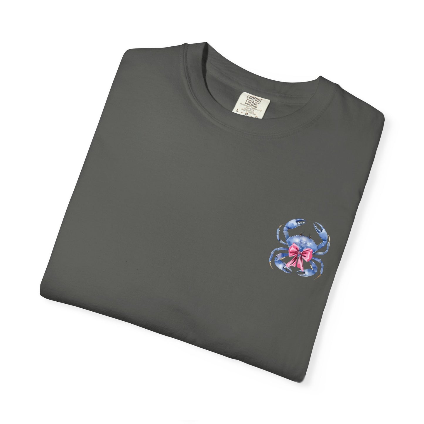 Adult Ono Island Preppy Crab Tee - Comfort Colors