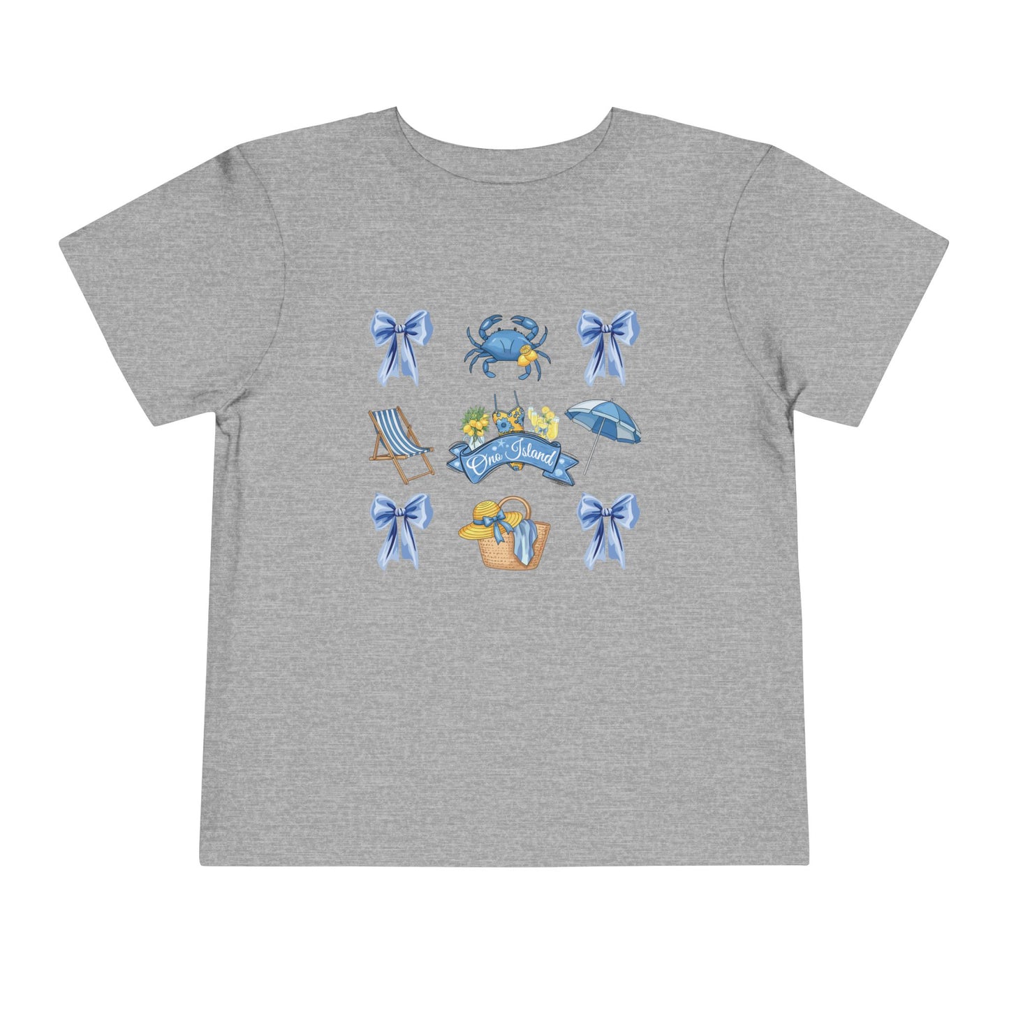 Toddler Coquette Ono Island Tee - Bella Canvas