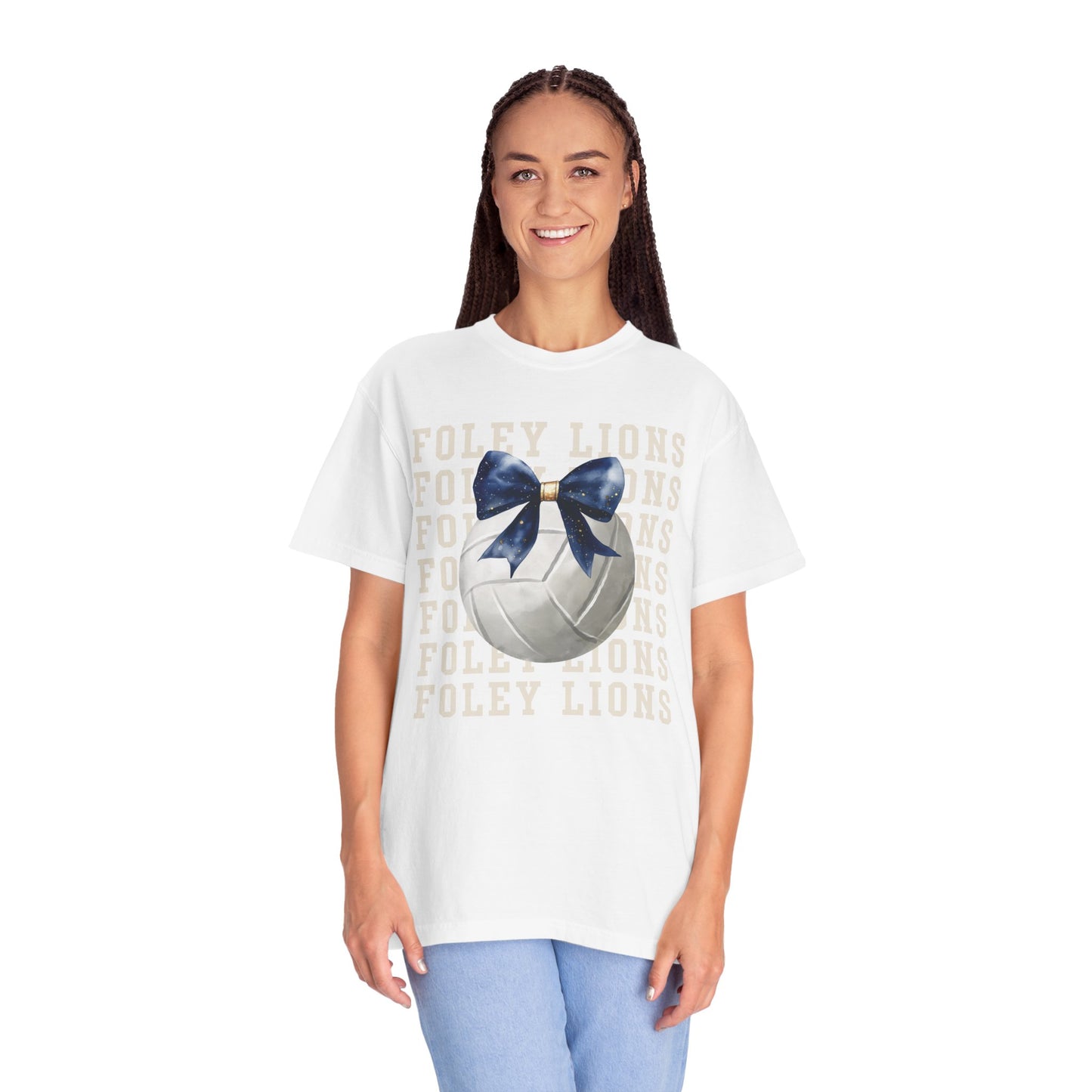 Foley Lions Volleyball T-Shirt - Comfort Colors
