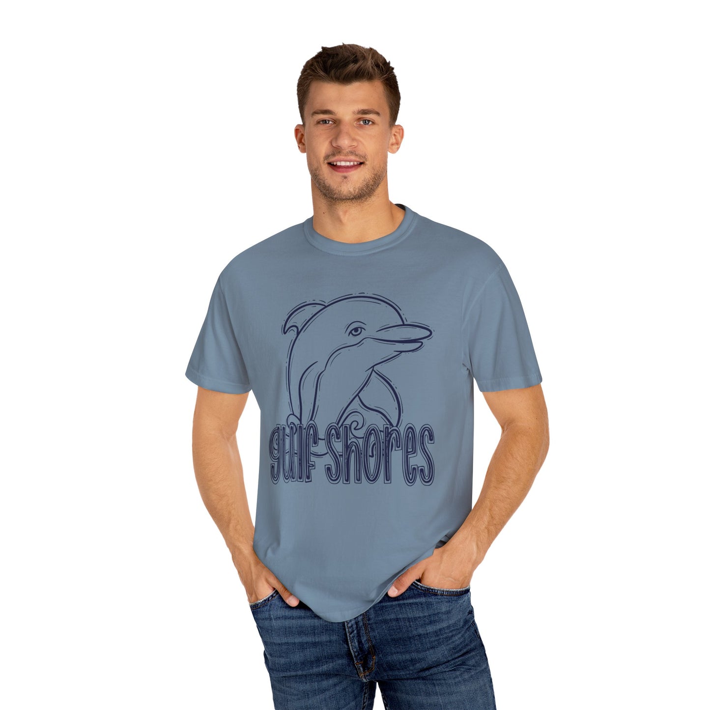 Adult Dolphins Sketch - Comfort Colors