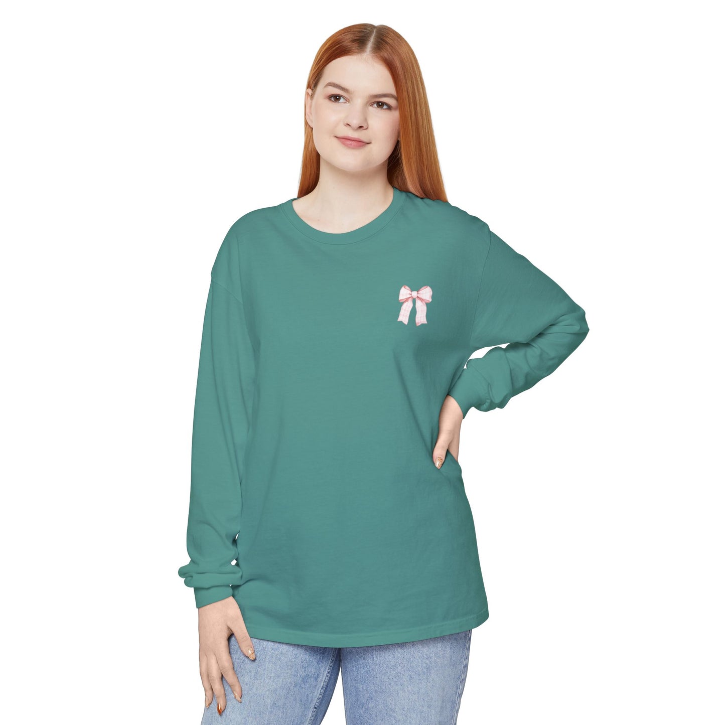 Holly Jolly Long Sleeve Tee - Comfort Colors