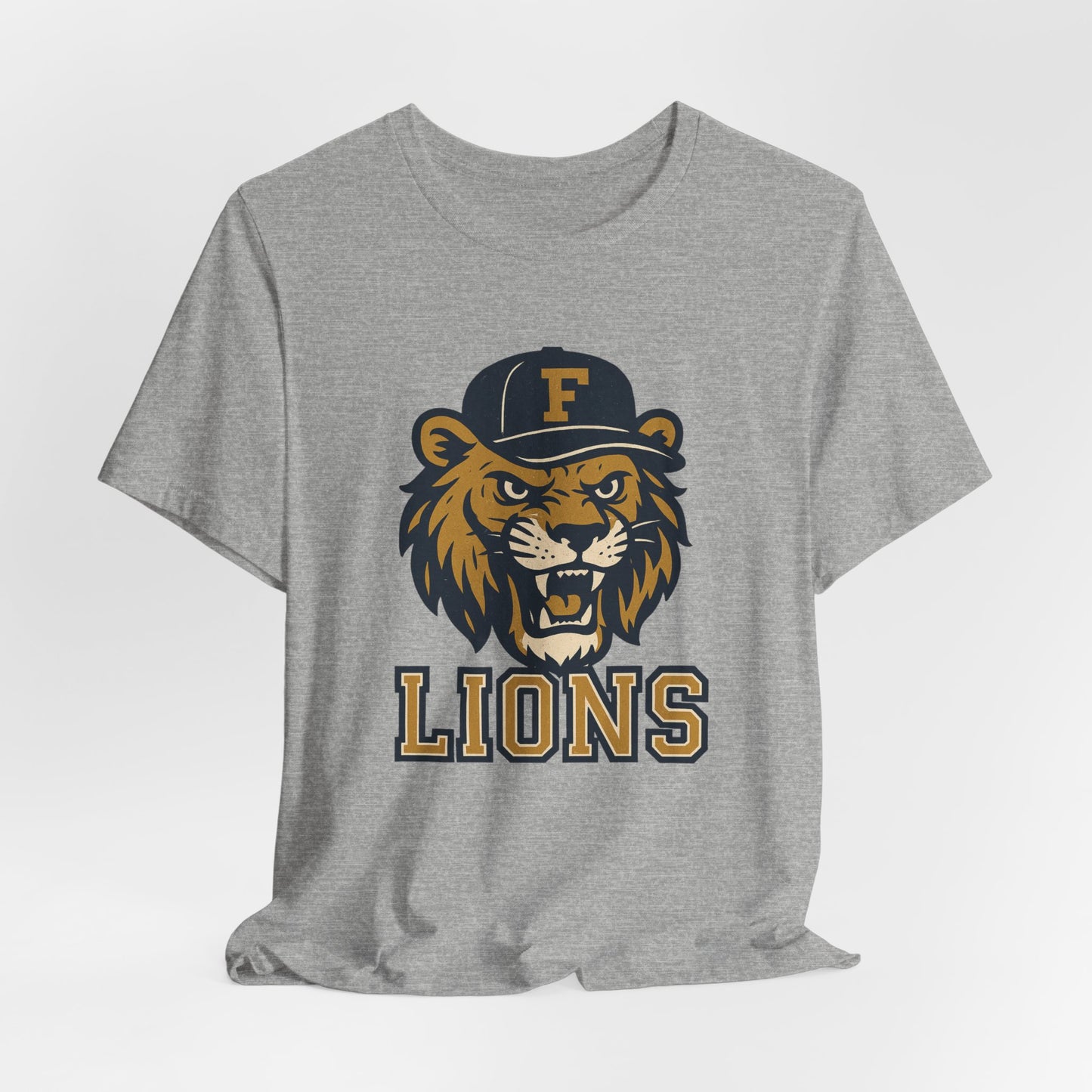 Adult Retro Roaring Lions Tee - Bella Canvas